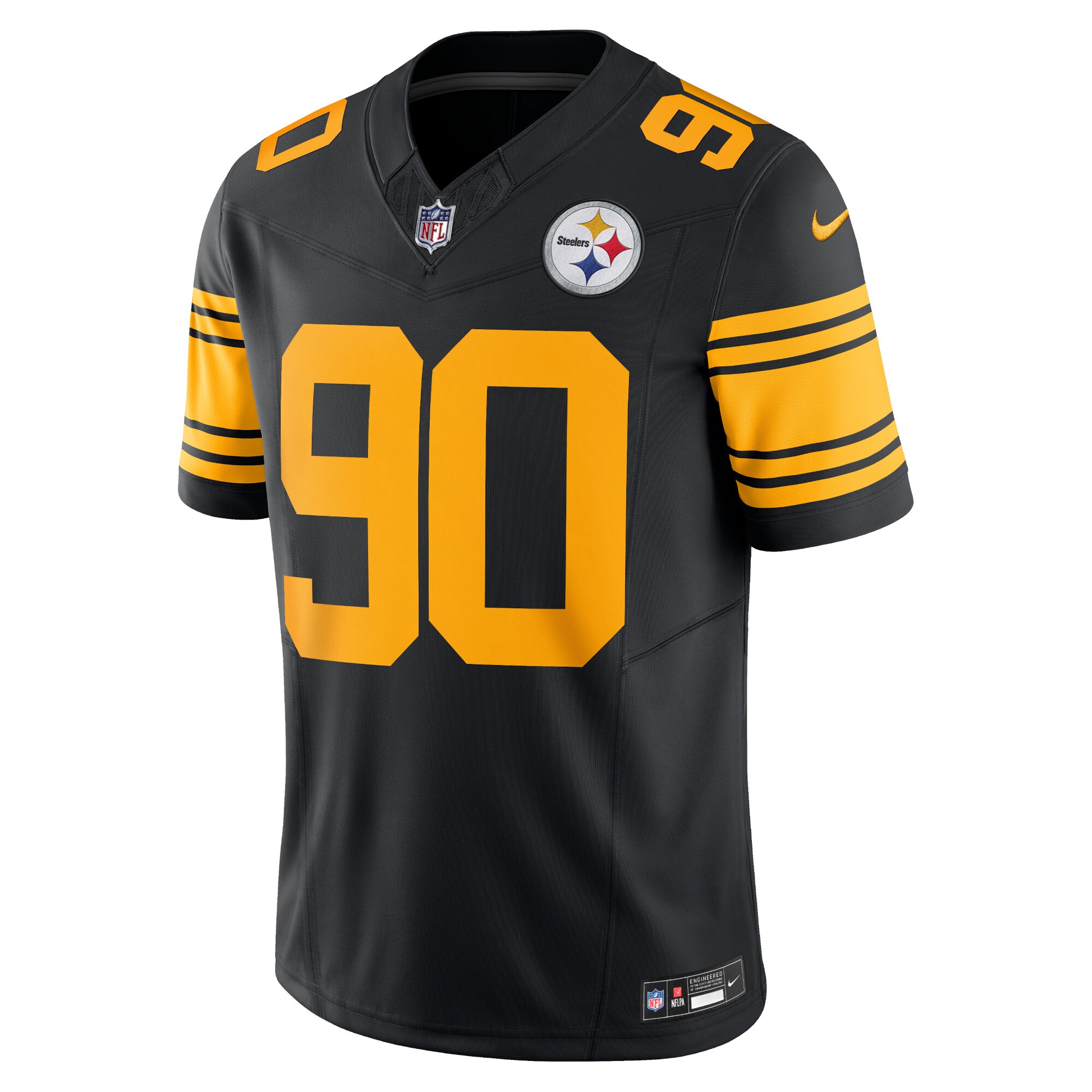 T.J. Watt Pittsburgh Steelers  Vapor F.U.S.E. Limited Jersey - Black