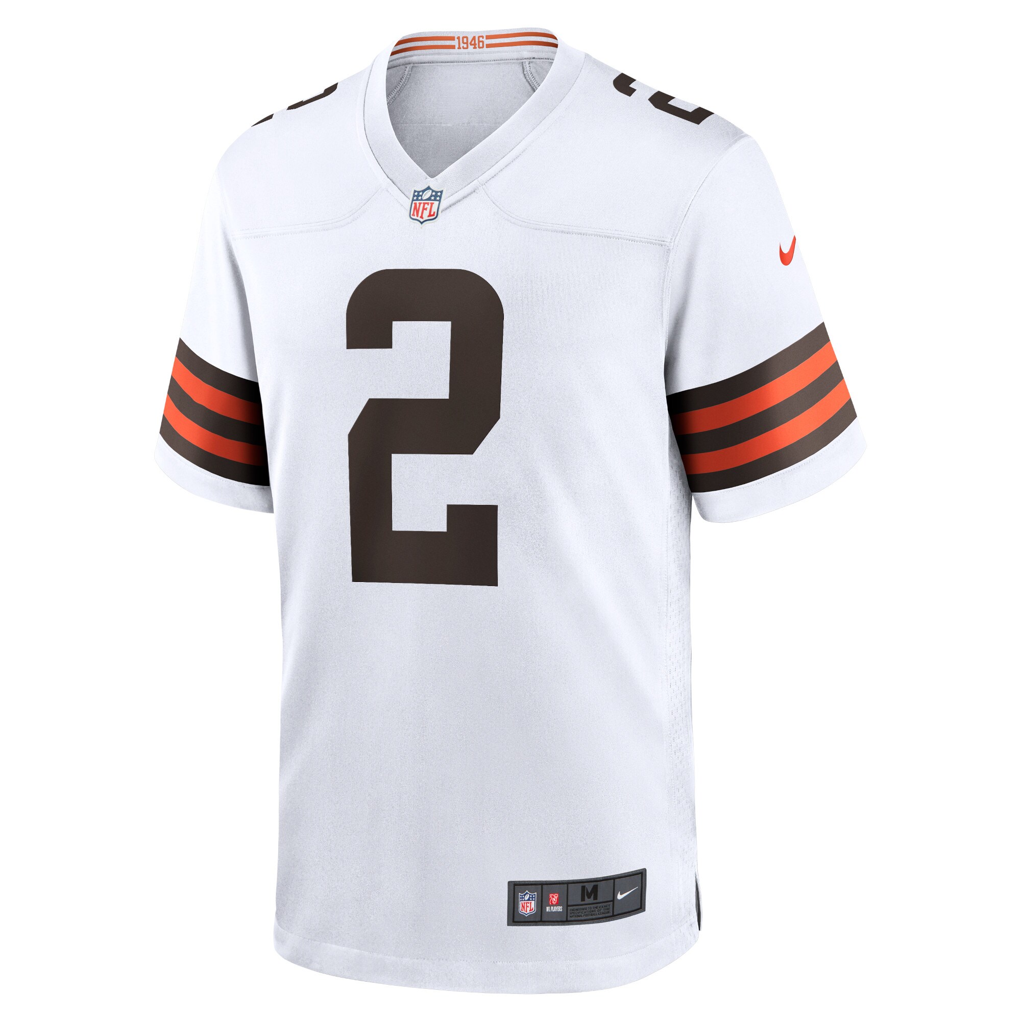 Amari Cooper Cleveland #2 Browns  Game Jersey - White