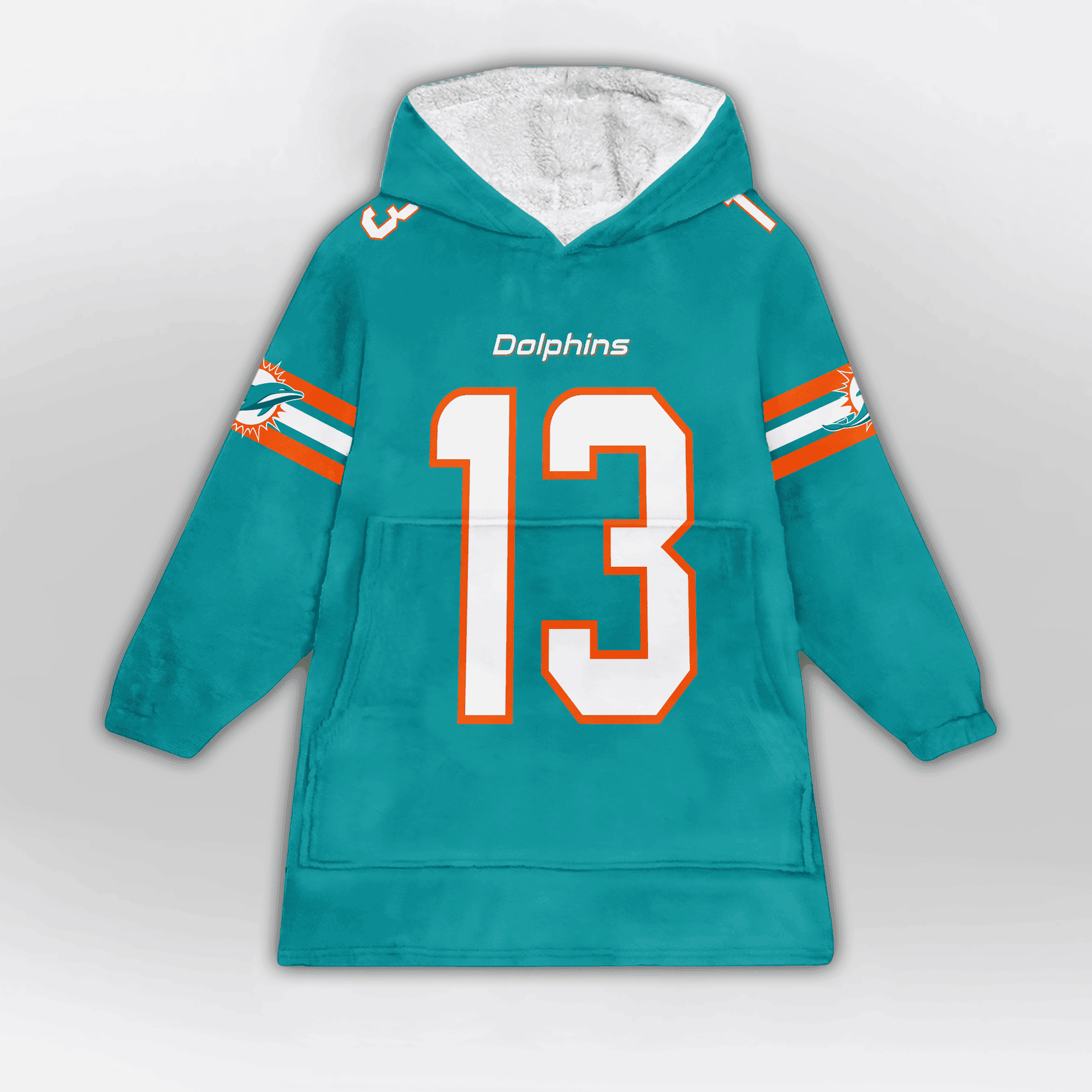Kid 13 Miami Football Unisex Blanket Hoodie