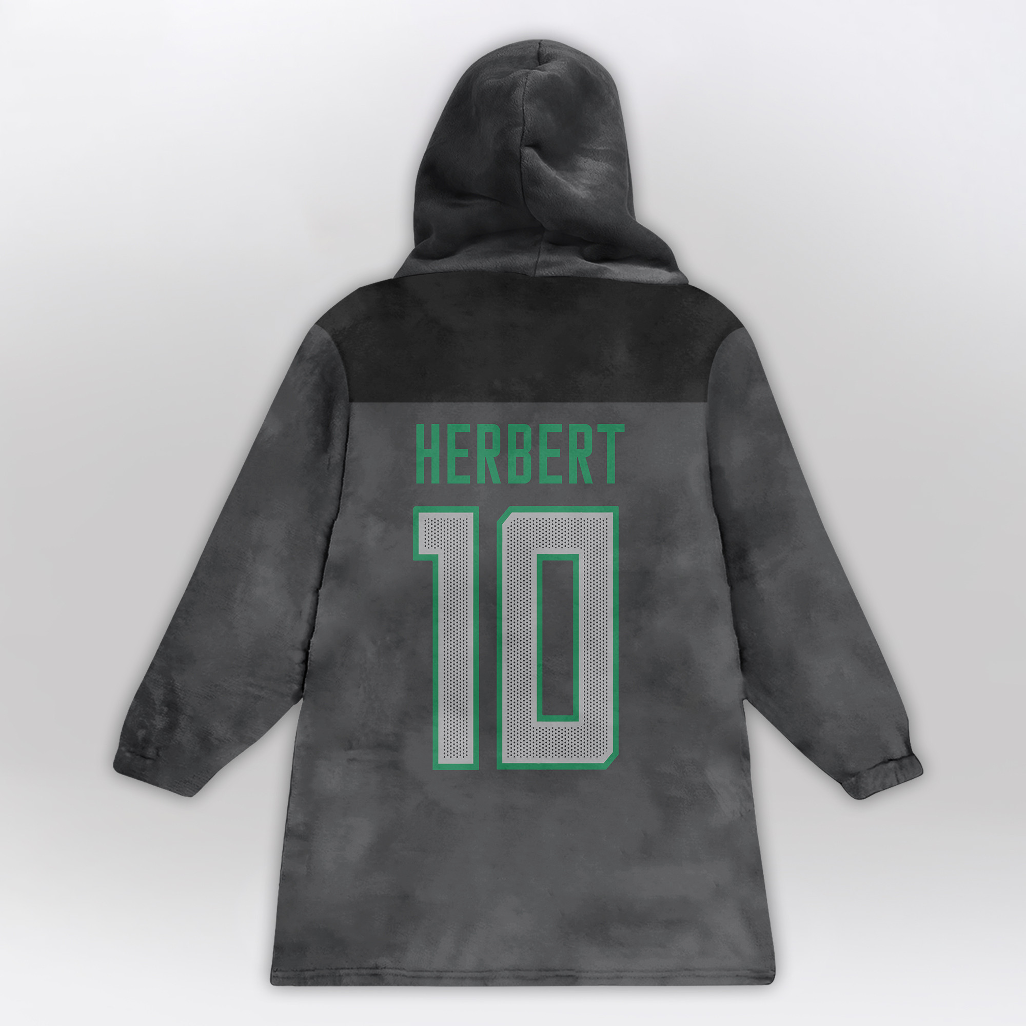 Adult J.H 10 Oregon Football Unisex Blanket Hoodie