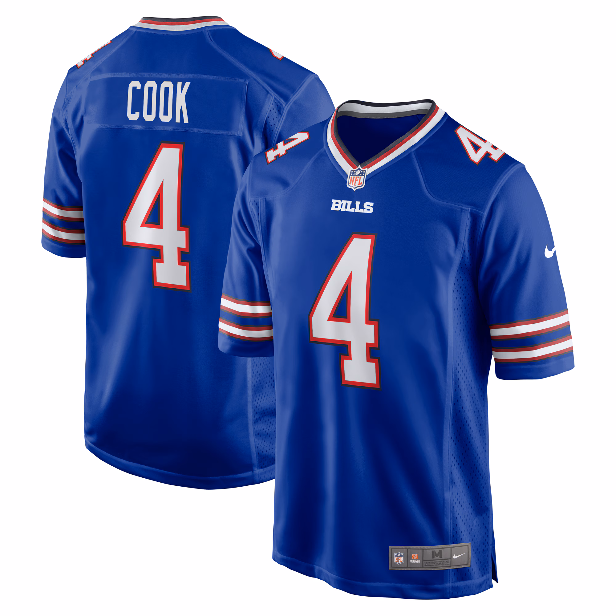 James Cook Buffalo Bills Game Player Jersey - Royal