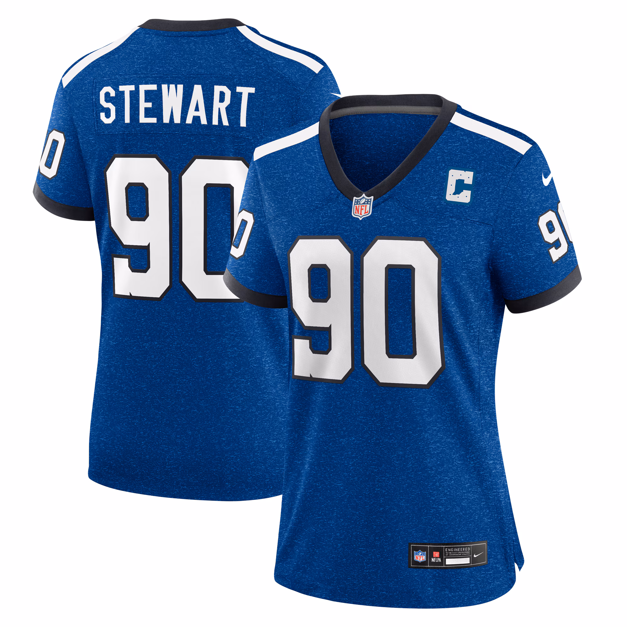 Grover Stewart Indianapolis Colts Women's Indiana Nights Alternate Game Jersey - Royal