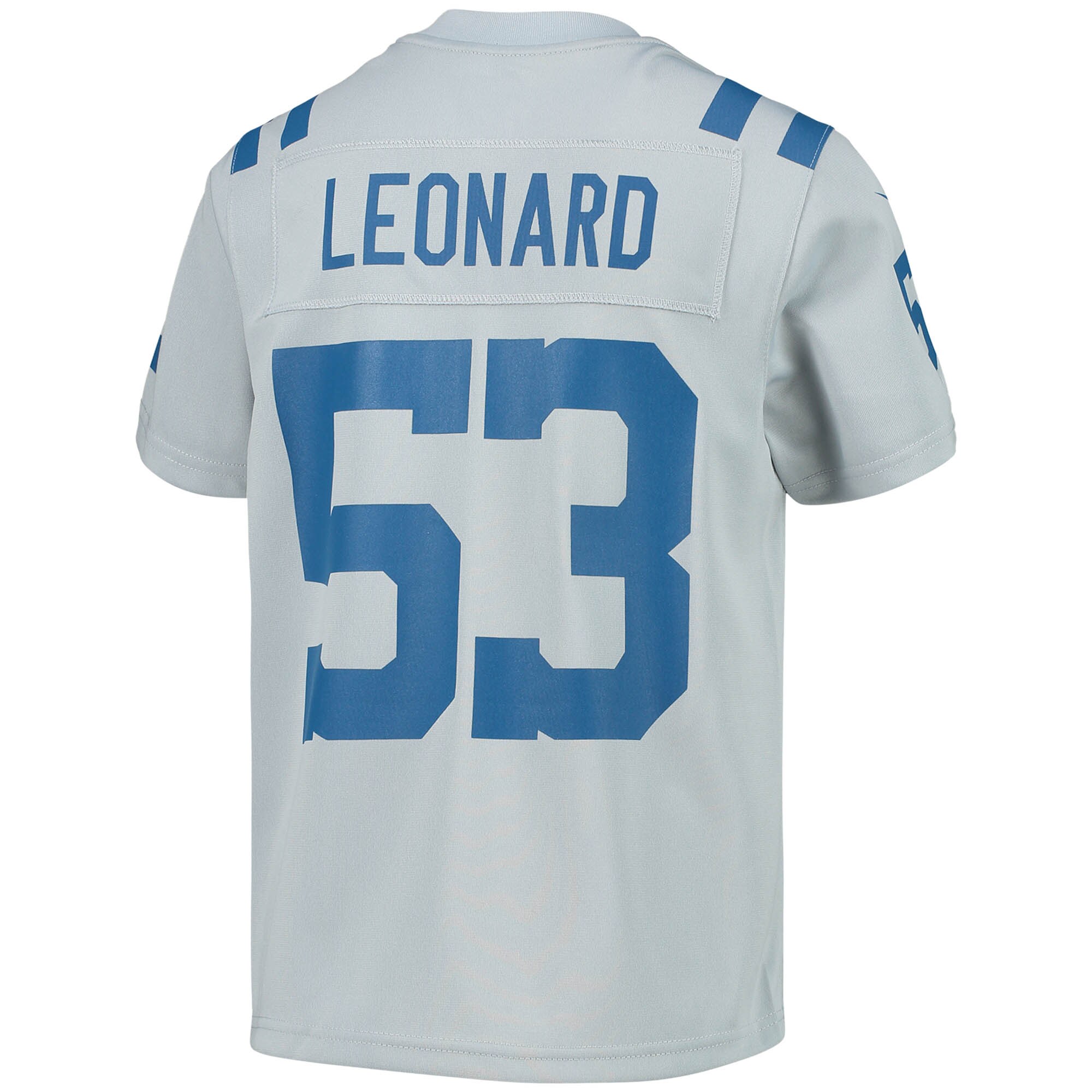 Shaquille Leonard Indianapolis Colts Youth Inverted Team Game Jersey - Gray