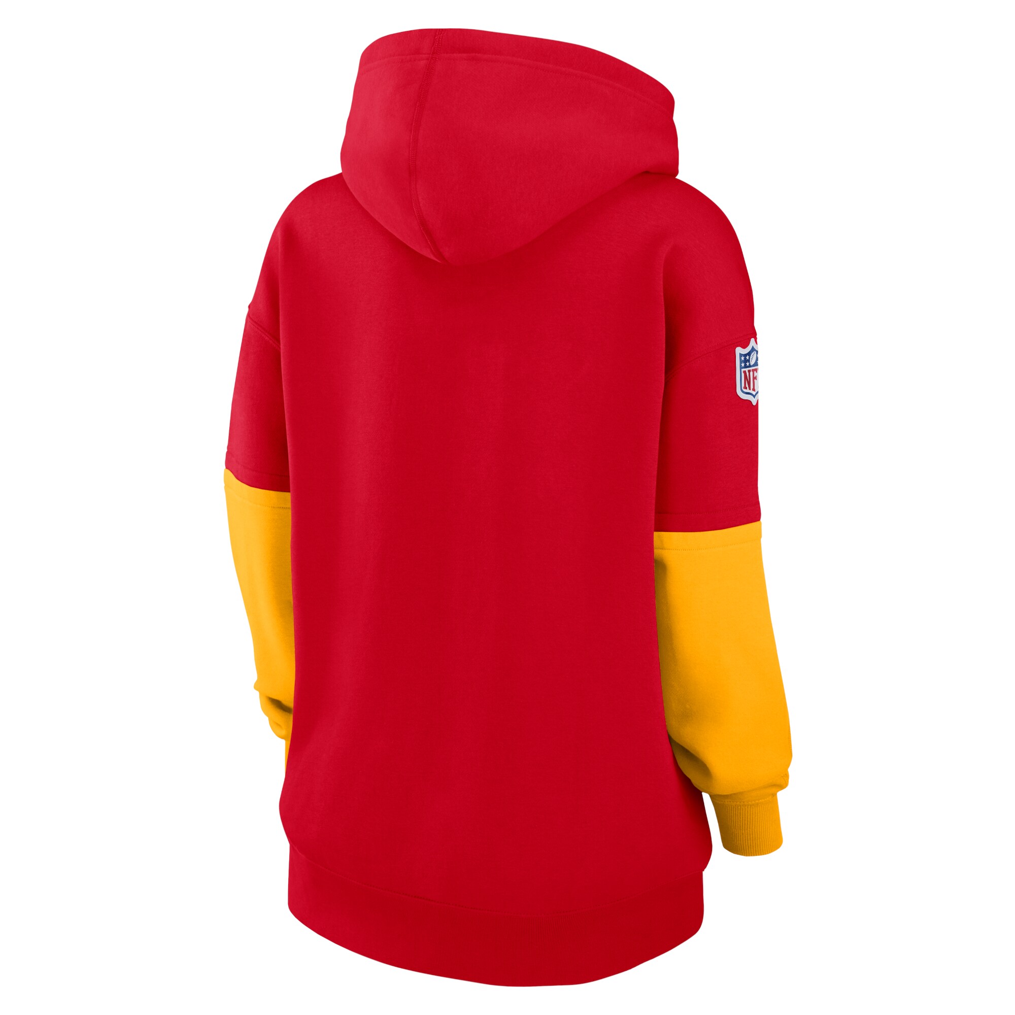 Kansas City Chiefs Women's 2024 Sideline Essential Fleece Pullover Hoodie - Red