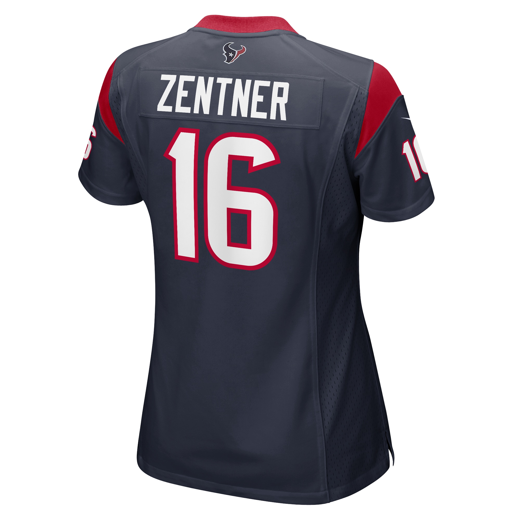 Ty Zentner Houston Texans Women's Team Game Jersey -  Navy
