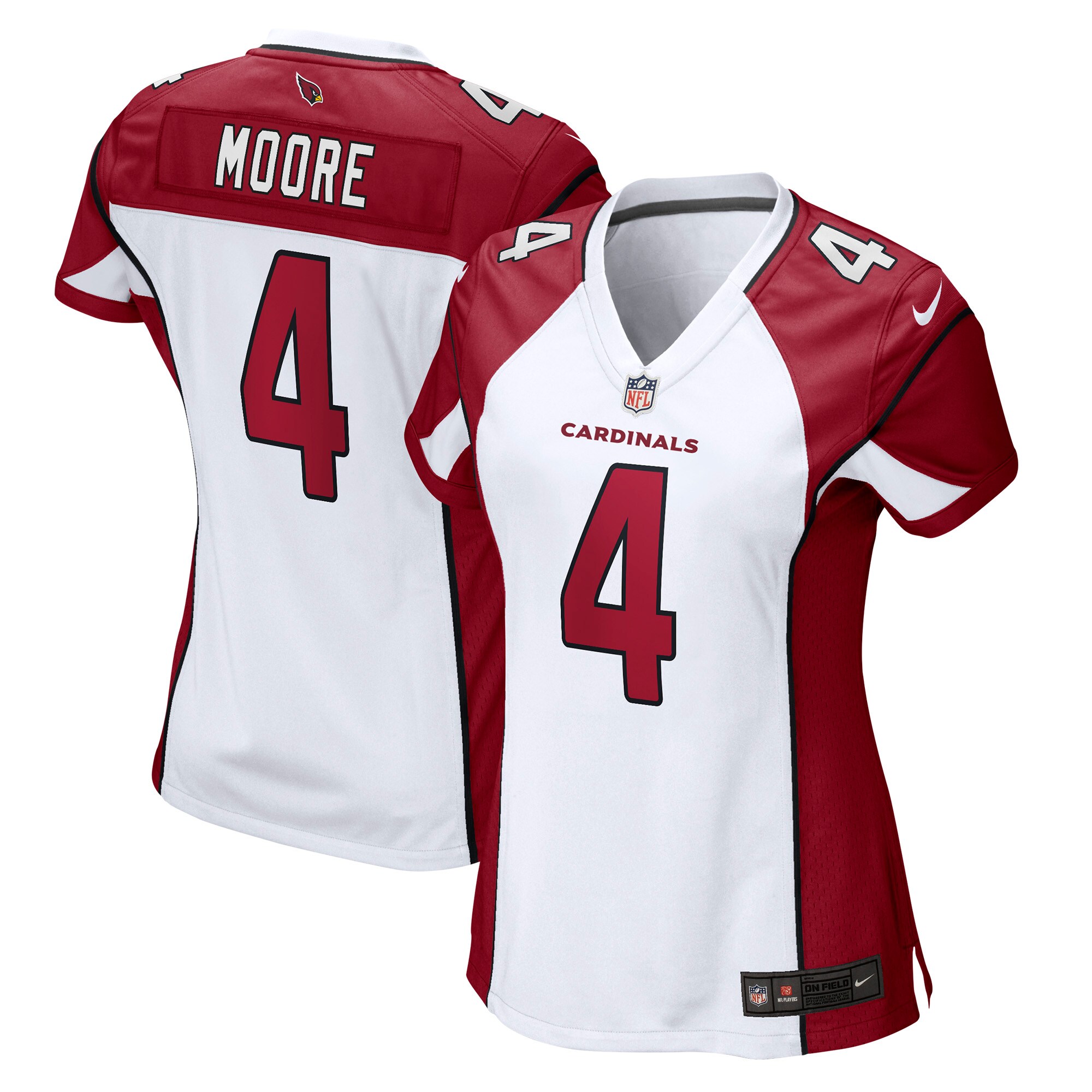 Rondale Moore Arizona Cardinals  Women's Game Jersey - White