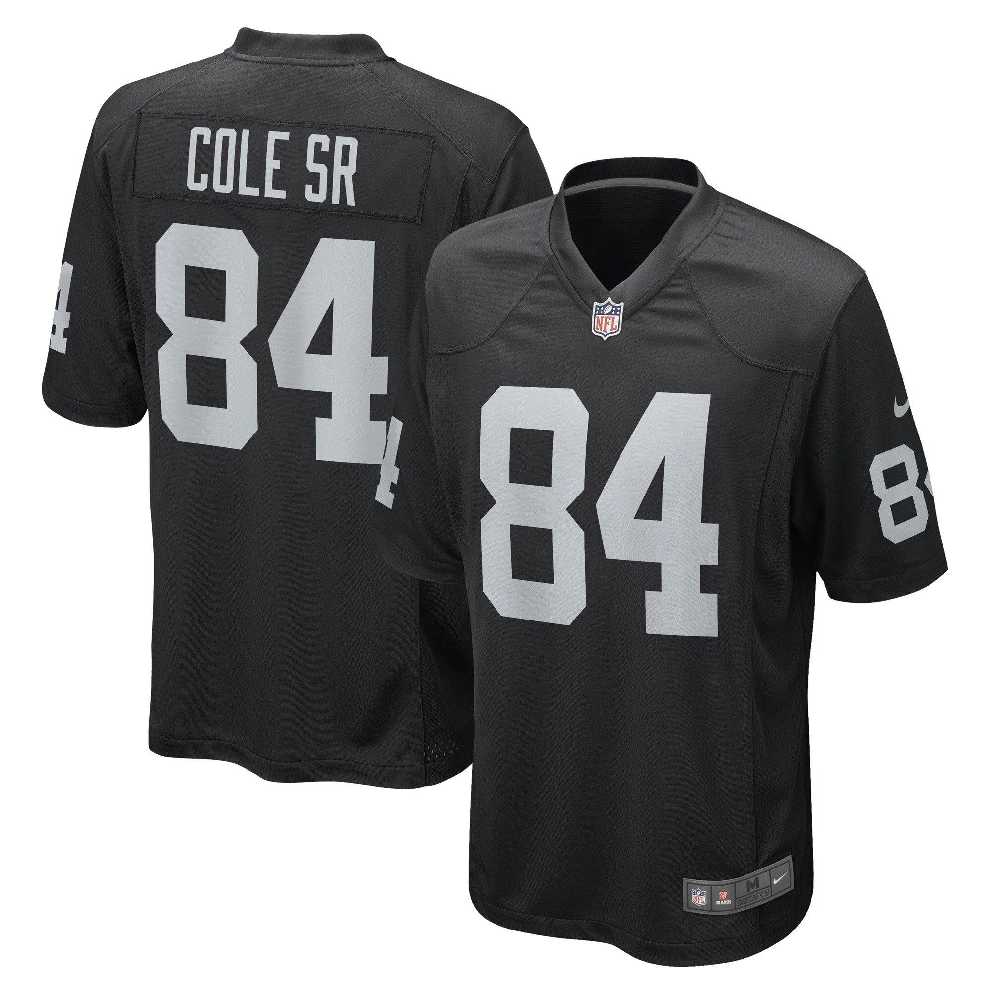 Keelan Cole Las Vegas Raiders  Game Player Jersey - Black