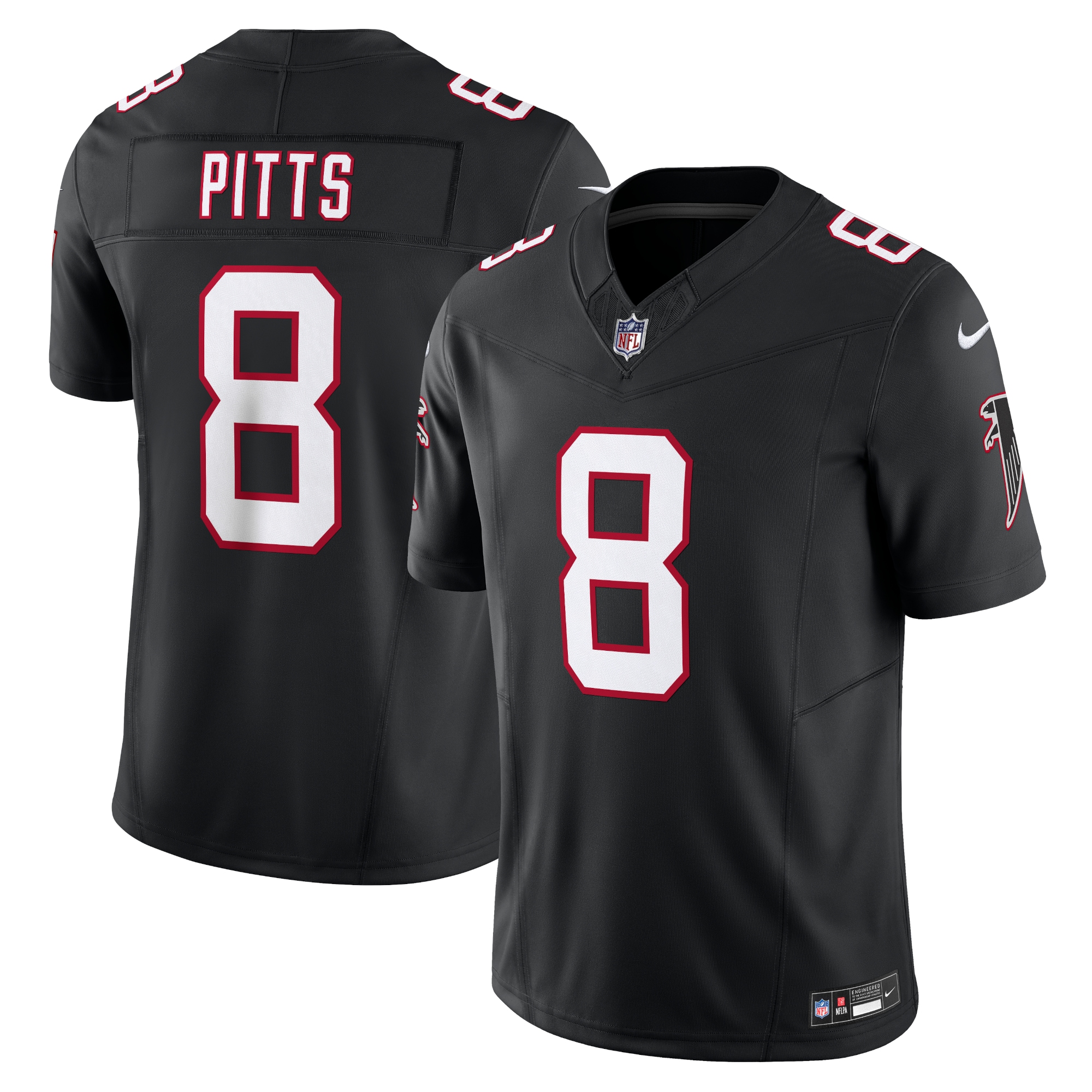 Kyle Pitts Atlanta Falcons Vapor F.U.S.E. Limited Jersey - Black