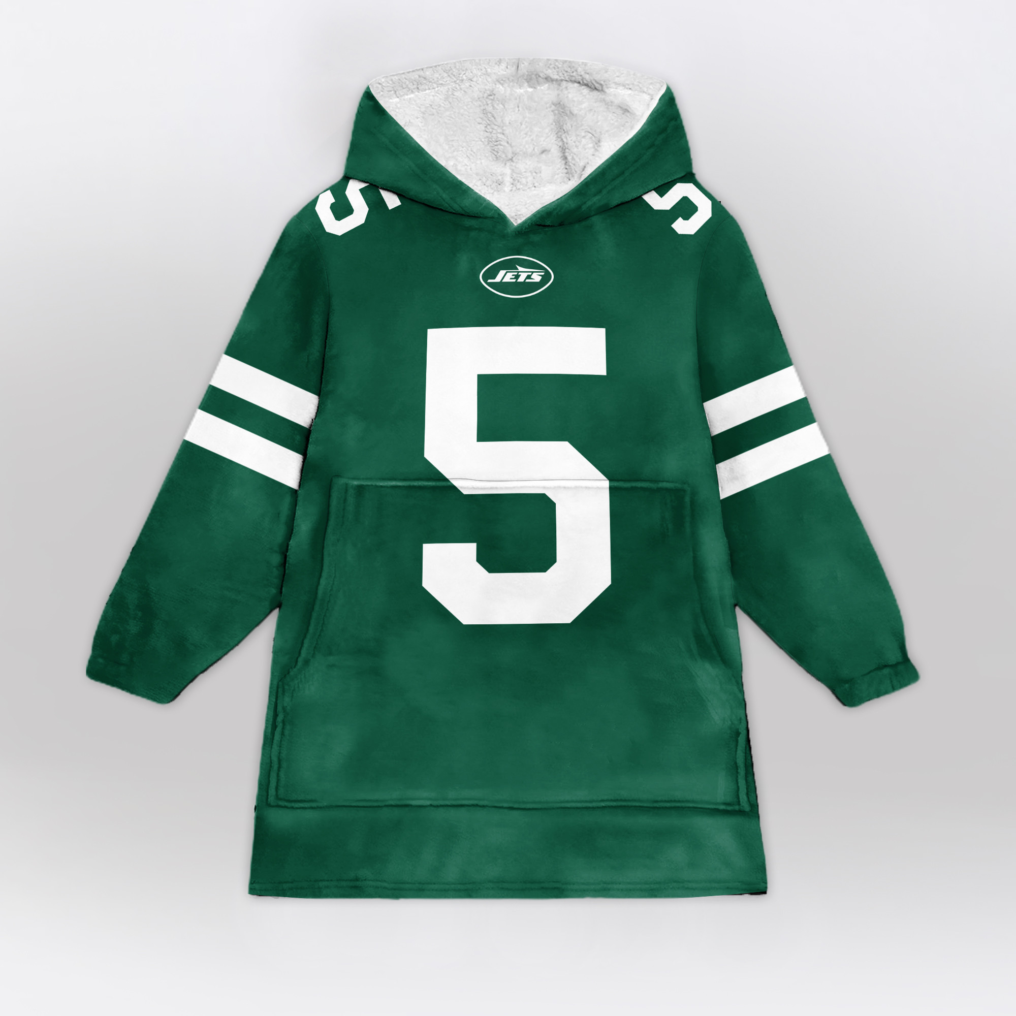 Adult GW 5 New York Football Unisex Blanket Hoodie