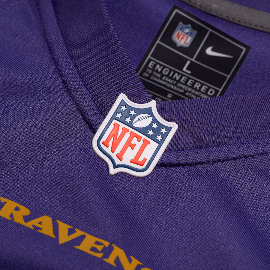 Men's Lamar Jackson #8 Purple Baltimore Ravens Alternate Game Jersey