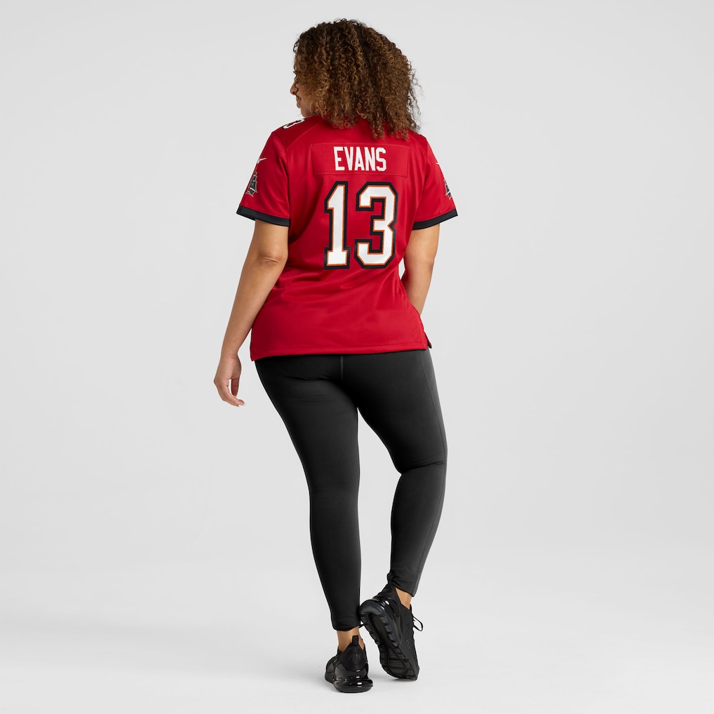 Mike Evans #13 Tampa Bay Buccaneers Women's 50th Season Team Game Jersey - Red