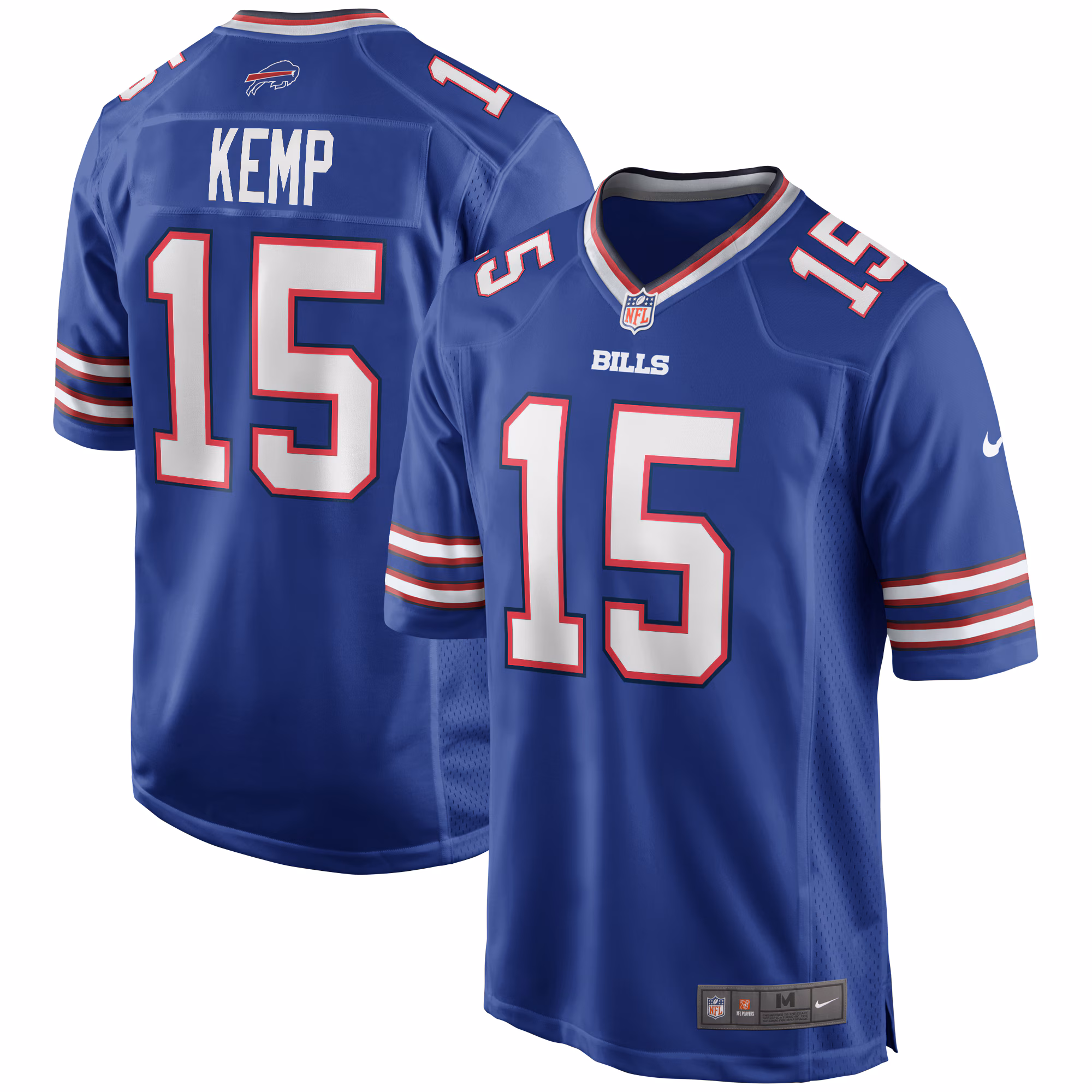 Jack Kemp Buffalo Bills Game Retired Player Jersey - Royal