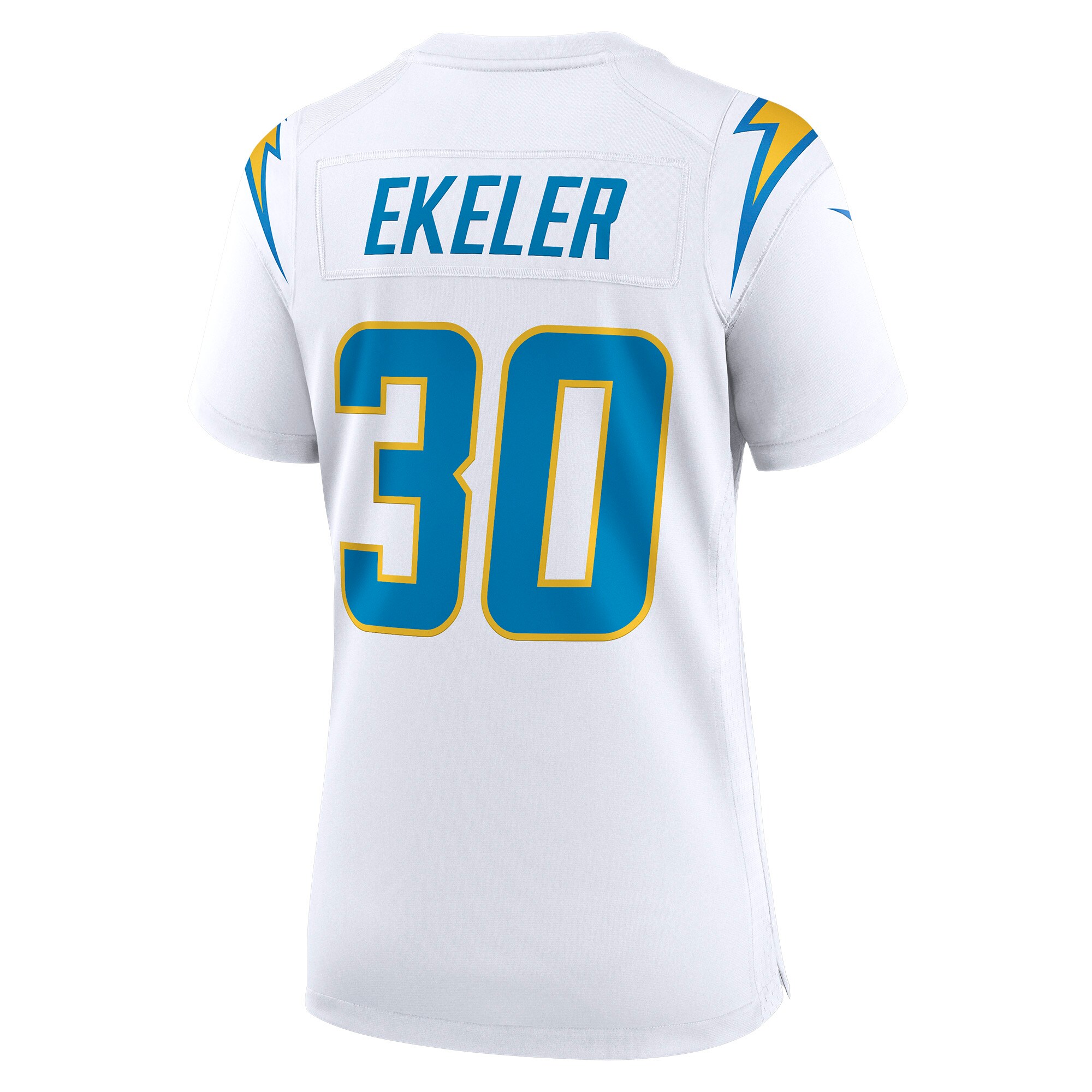 Austin Ekeler Los Angeles Chargers  Women's Game Jersey - White