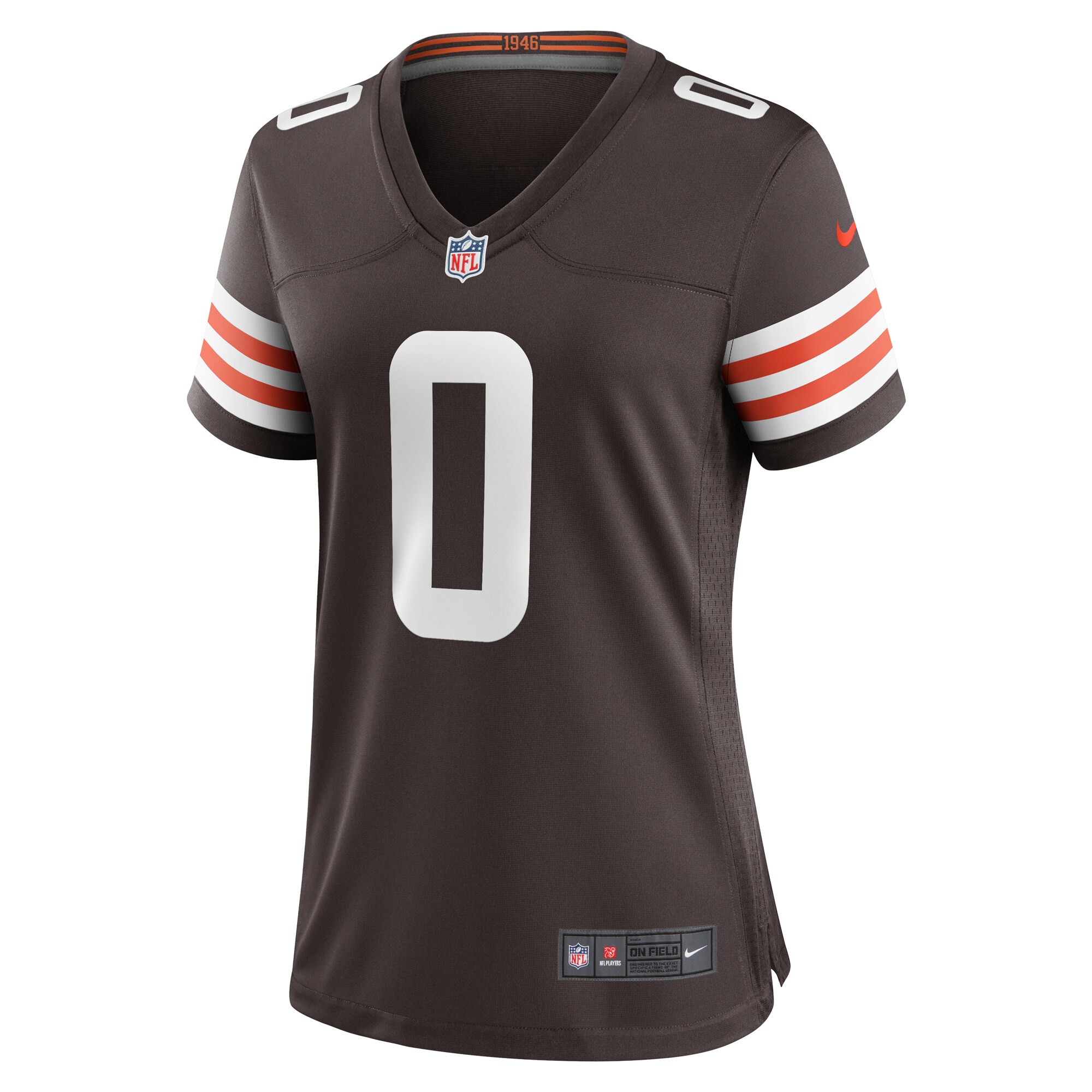 Greg Newsome II Cleveland Browns Women's Team Game Jersey - Brown