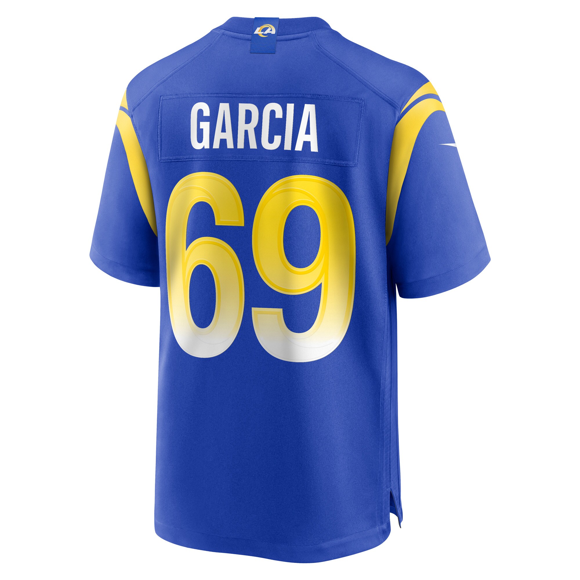Elijah Garcia Los Angeles Rams  Game Player Jersey - Royal