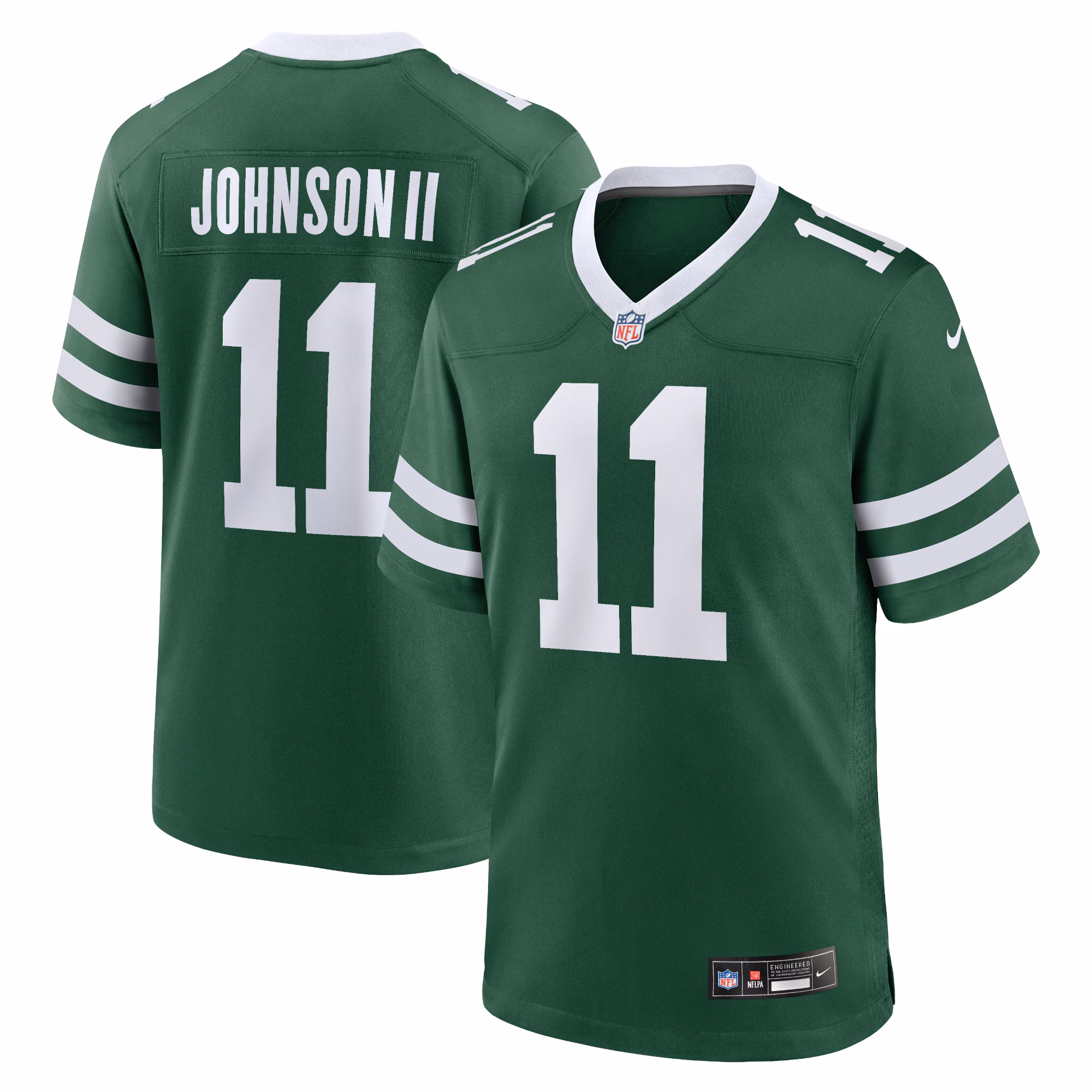 Jermaine Johnson II New York Jets Alternate Game Jersey - Legacy Black