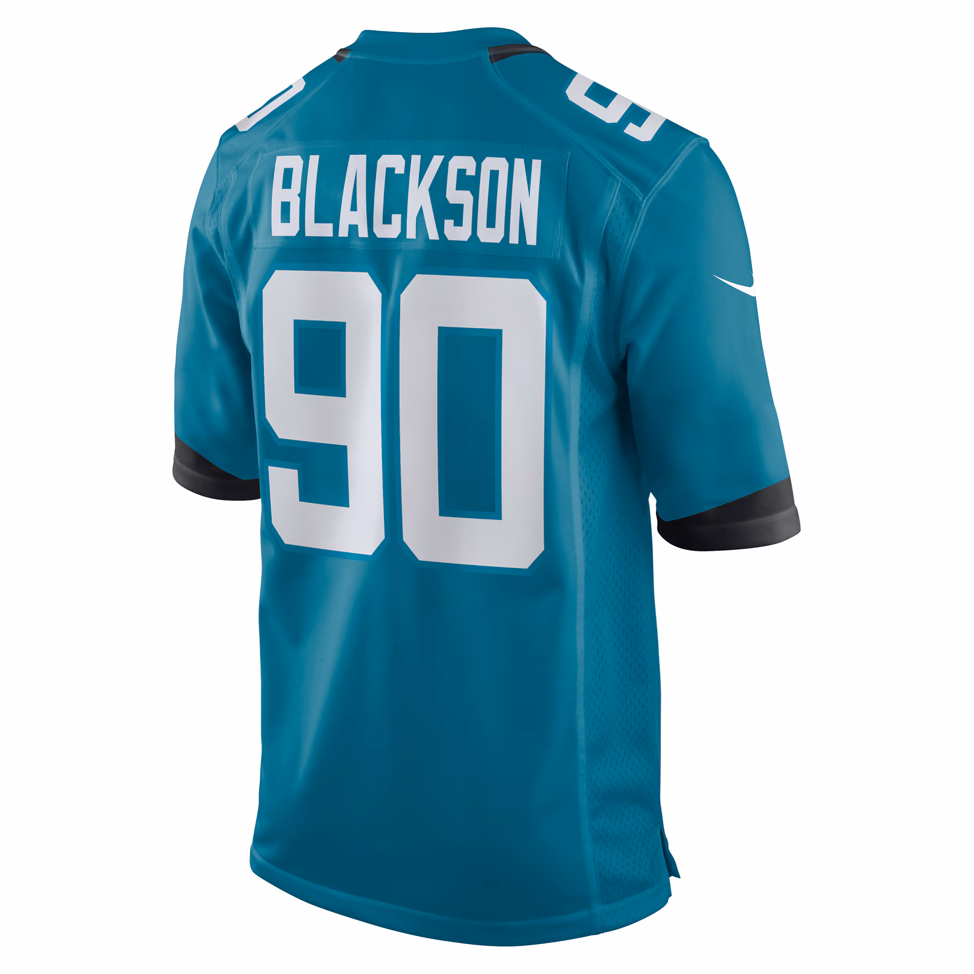 Angelo Blackson Jacksonville Jaguars Team Game Jersey -  Teal