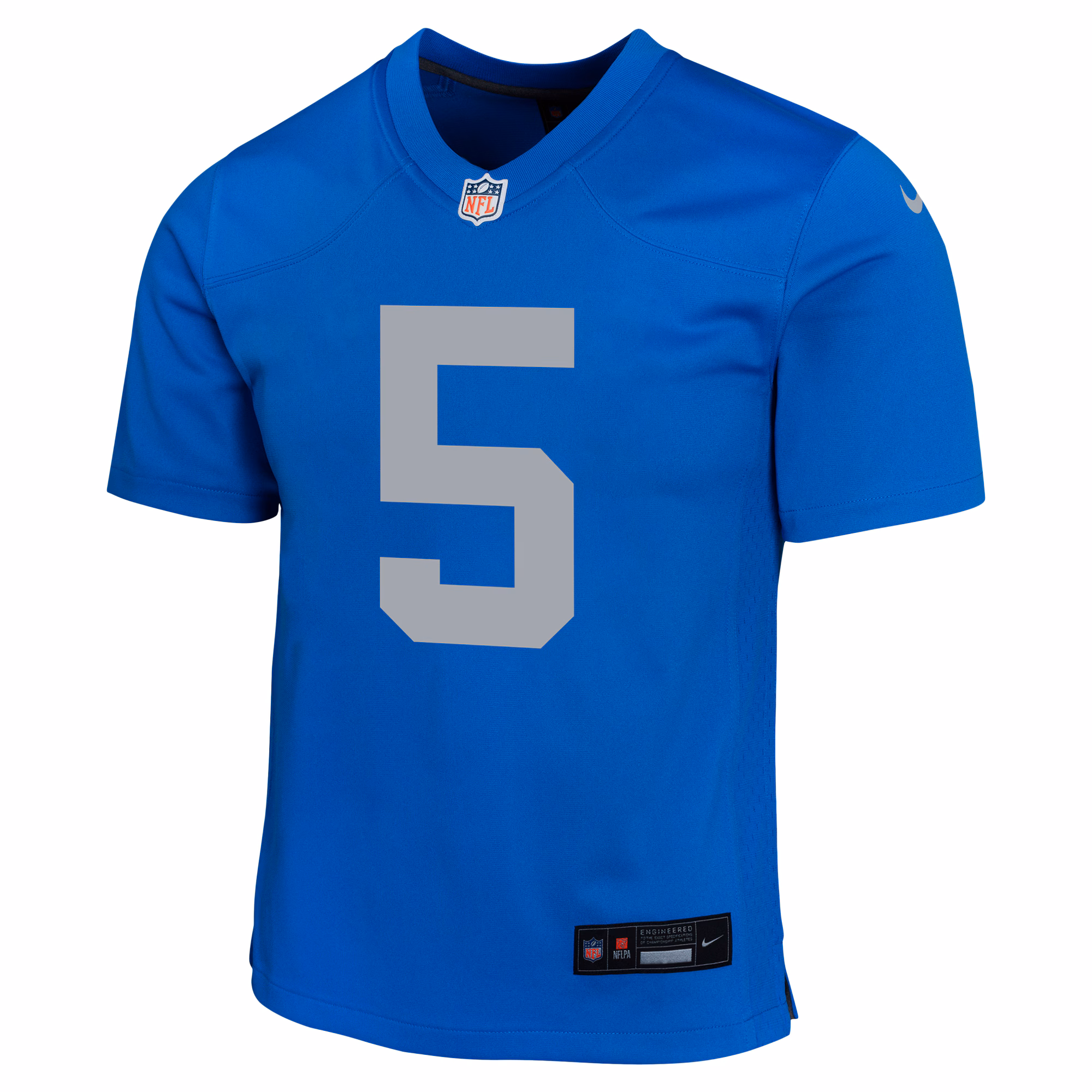 David Montgomery Detroit Lions Youth Alternate Player Game Jersey - Blue