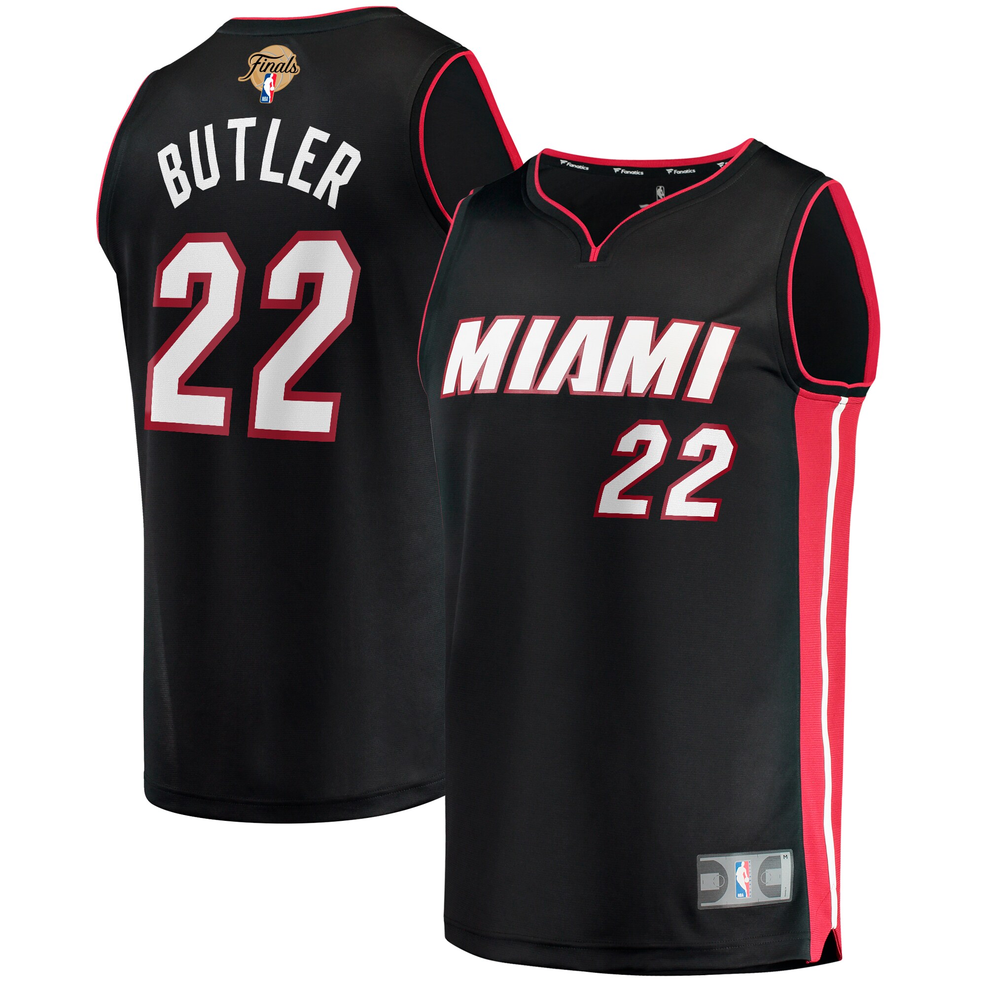 Jimmy Butler Miami Heat  2023 NBA Finals Fast Break Player Jersey - Icon Edition - Black