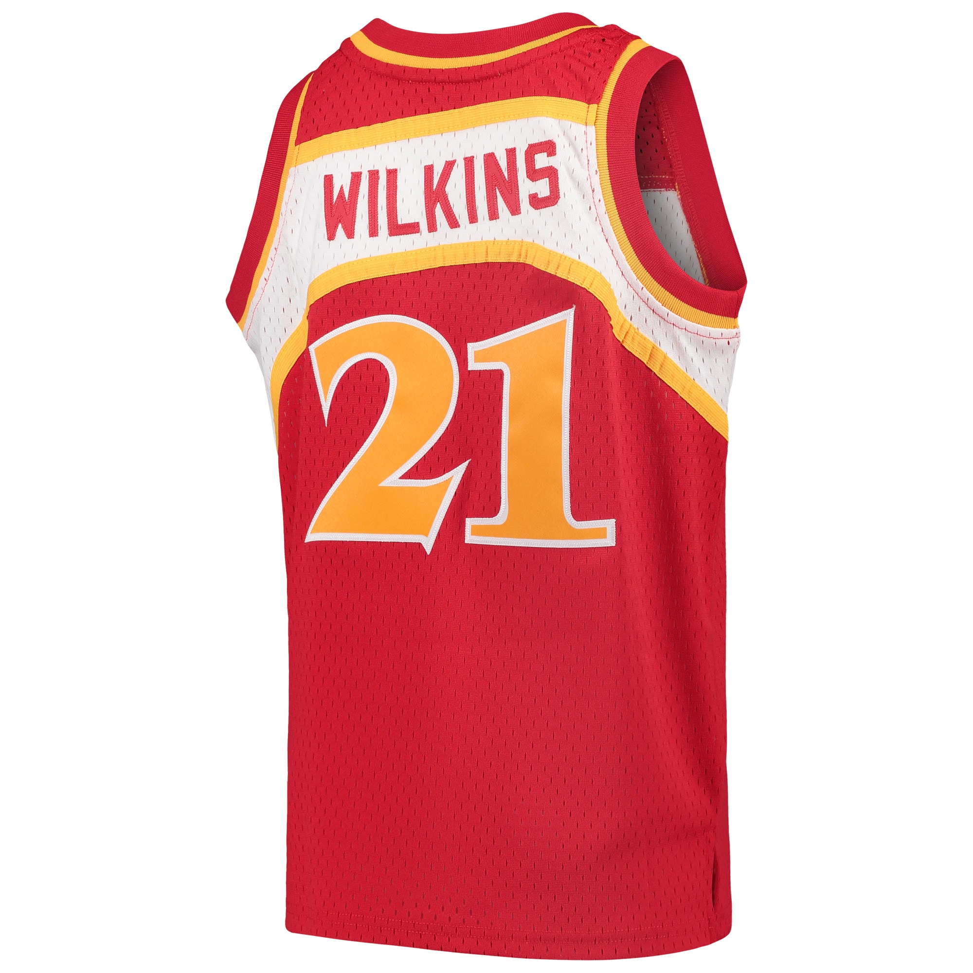 Dominique Wilkins Atlanta Hawks Mitchell & Ness Youth 1986-87 Hardwood Classics Swingman Throwback Jersey - Red