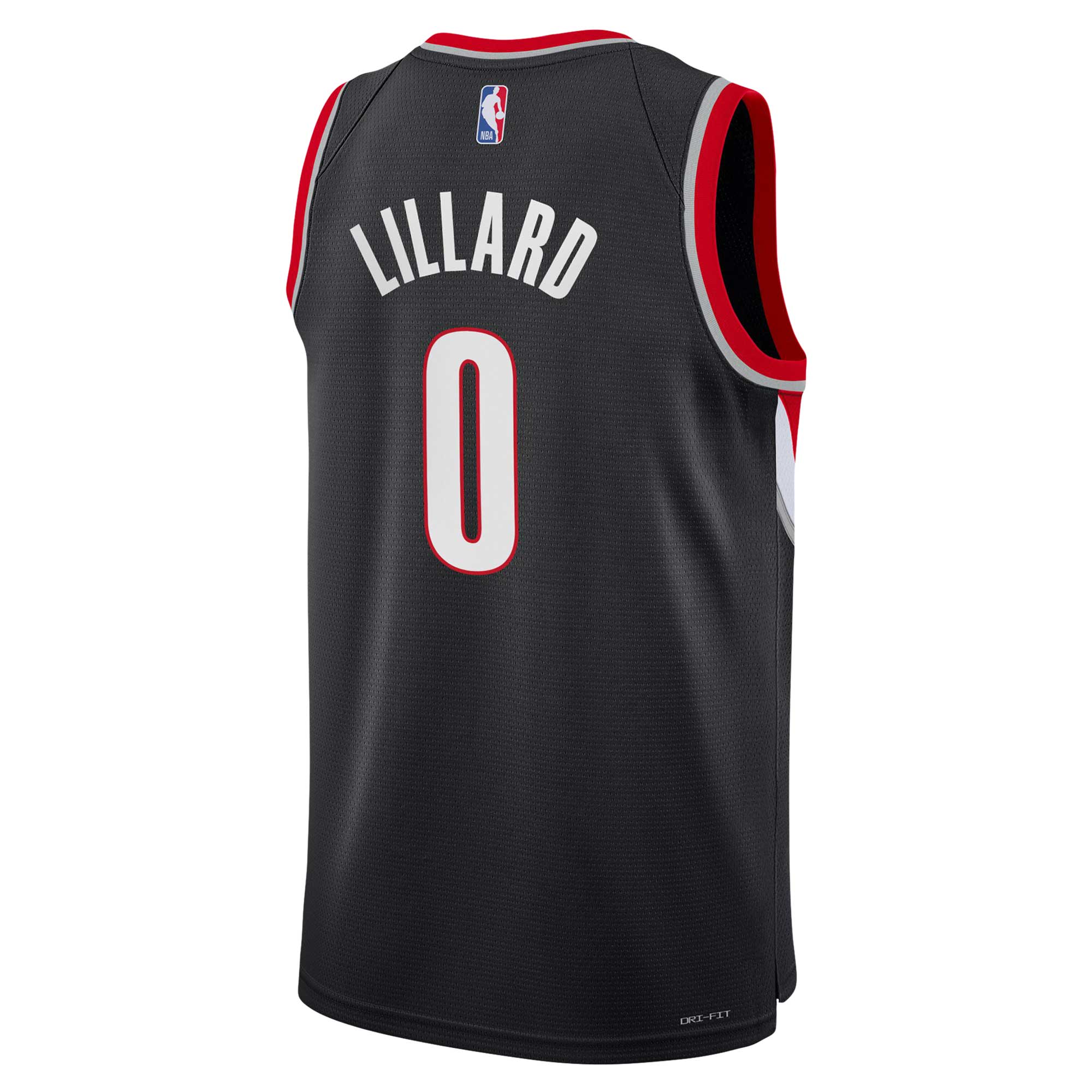 Damian Lillard Portland Trail Blazers Youth Swingman Jersey - Icon Edition - Black