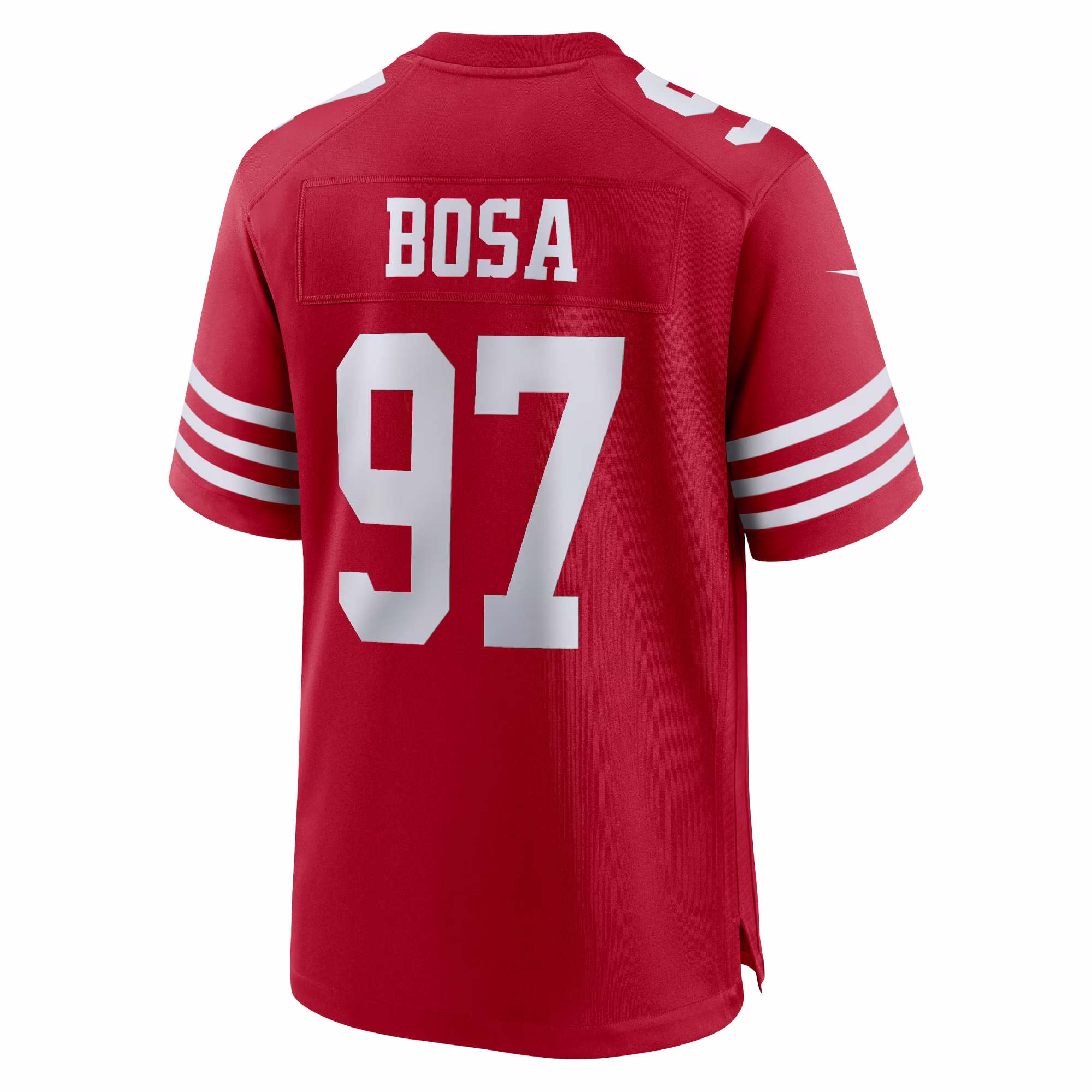 Nick Bosa San Francisco 49ers  2023 Super Bowl LVIII Game Jersey - Scarlet