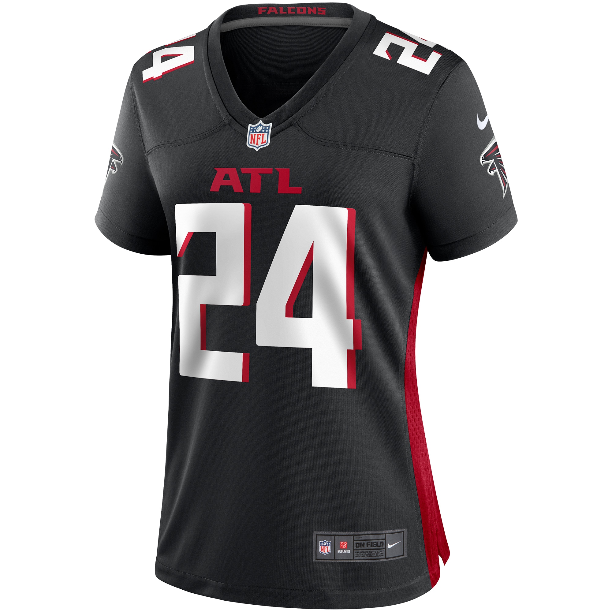 A.J. Terrell Jr. Atlanta Falcons  Women's Game Jersey - Black