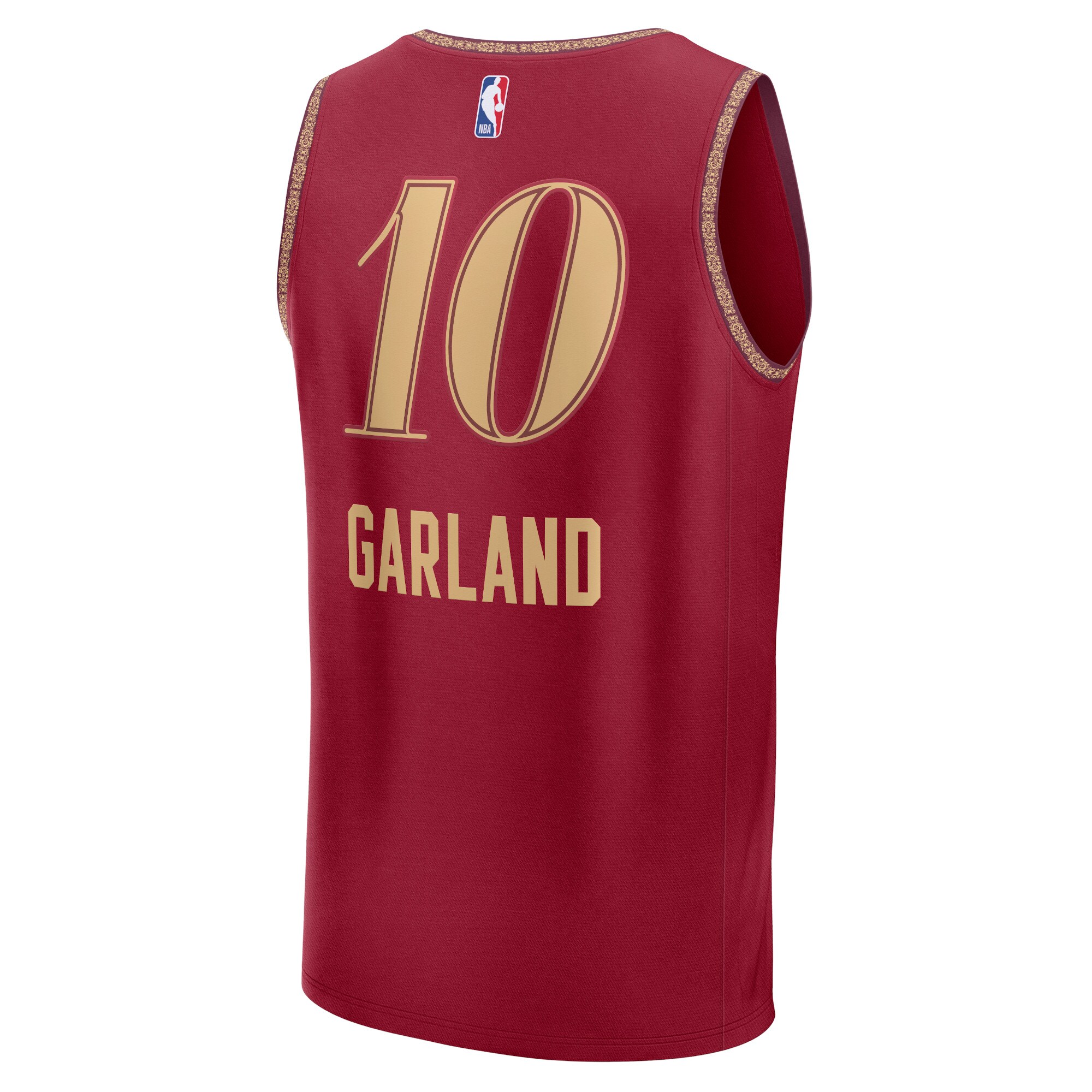 Unisex Cleveland Cavaliers Darius Garland  Wine 2023/24 Fast Break Jersey - City Edition