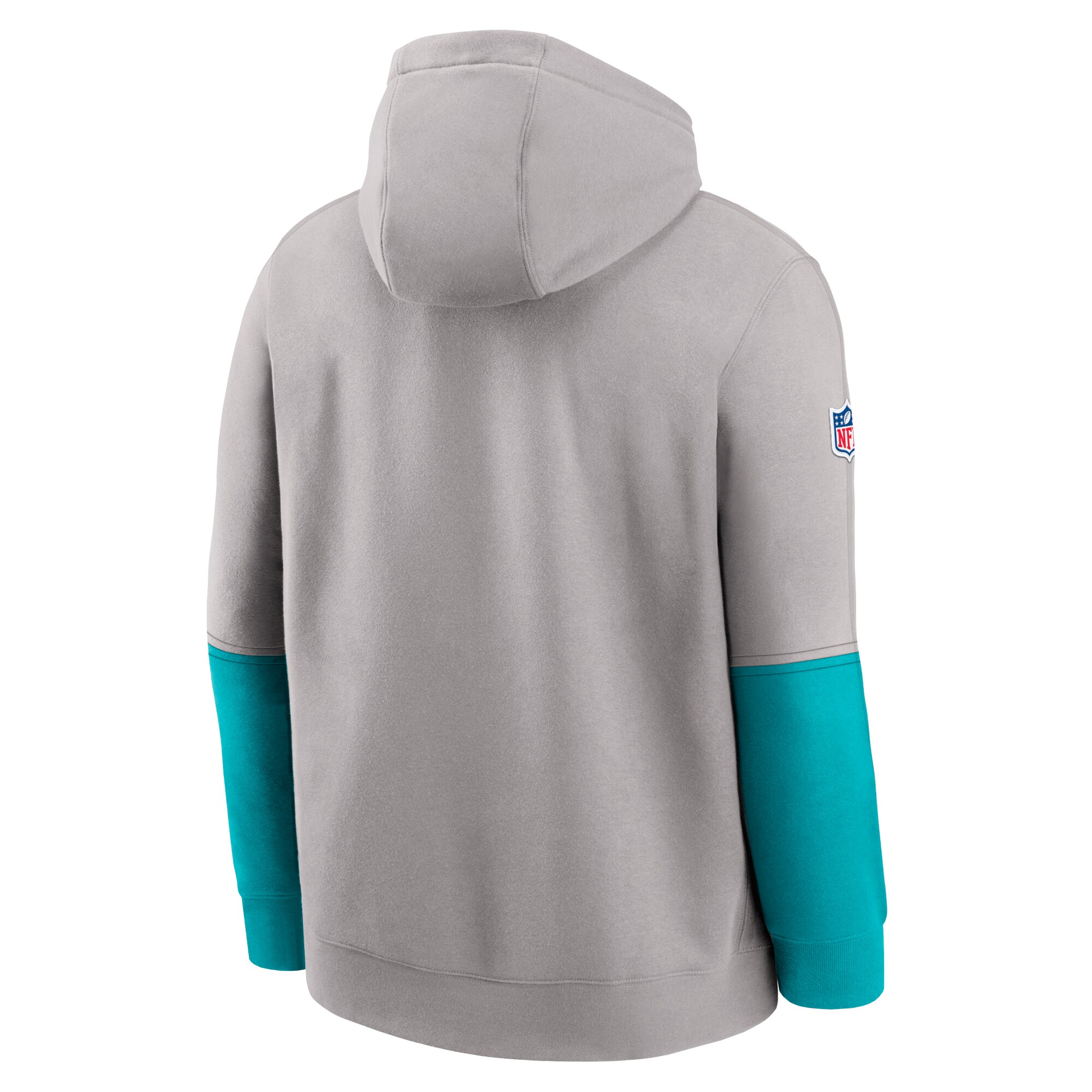 Miami Dolphins 2024 Sideline Club Pullover Hoodie - Gray