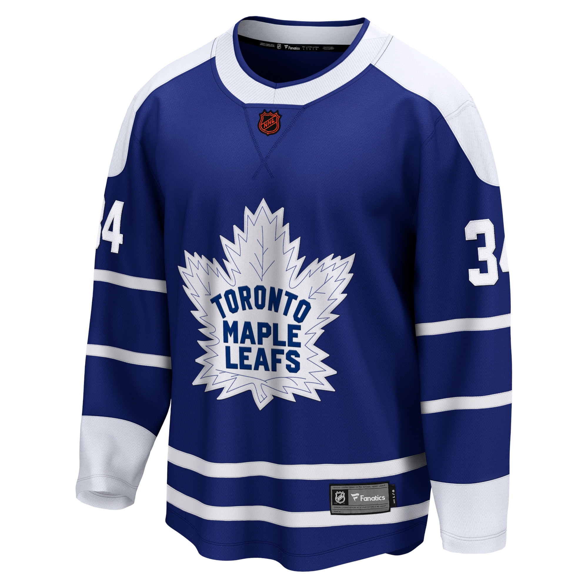 Auston Matthews Toronto Maple Leafs Special Edition 2.0 Breakaway Player Jersey - Royal