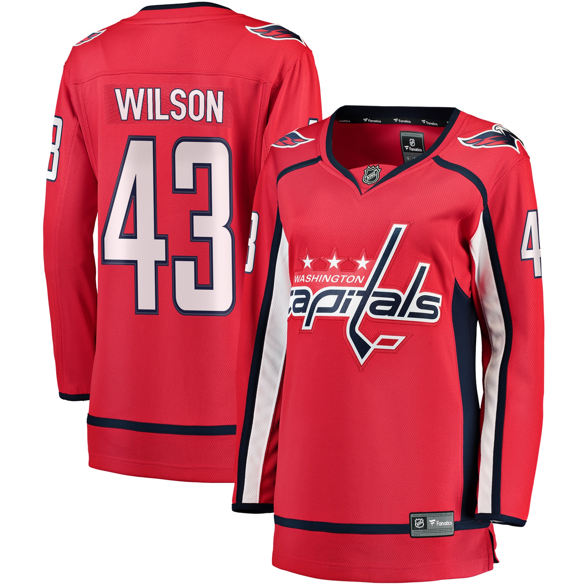 Tom Wilson Washington Capitals Women's Home Premier Breakaway Player Jersey - Red