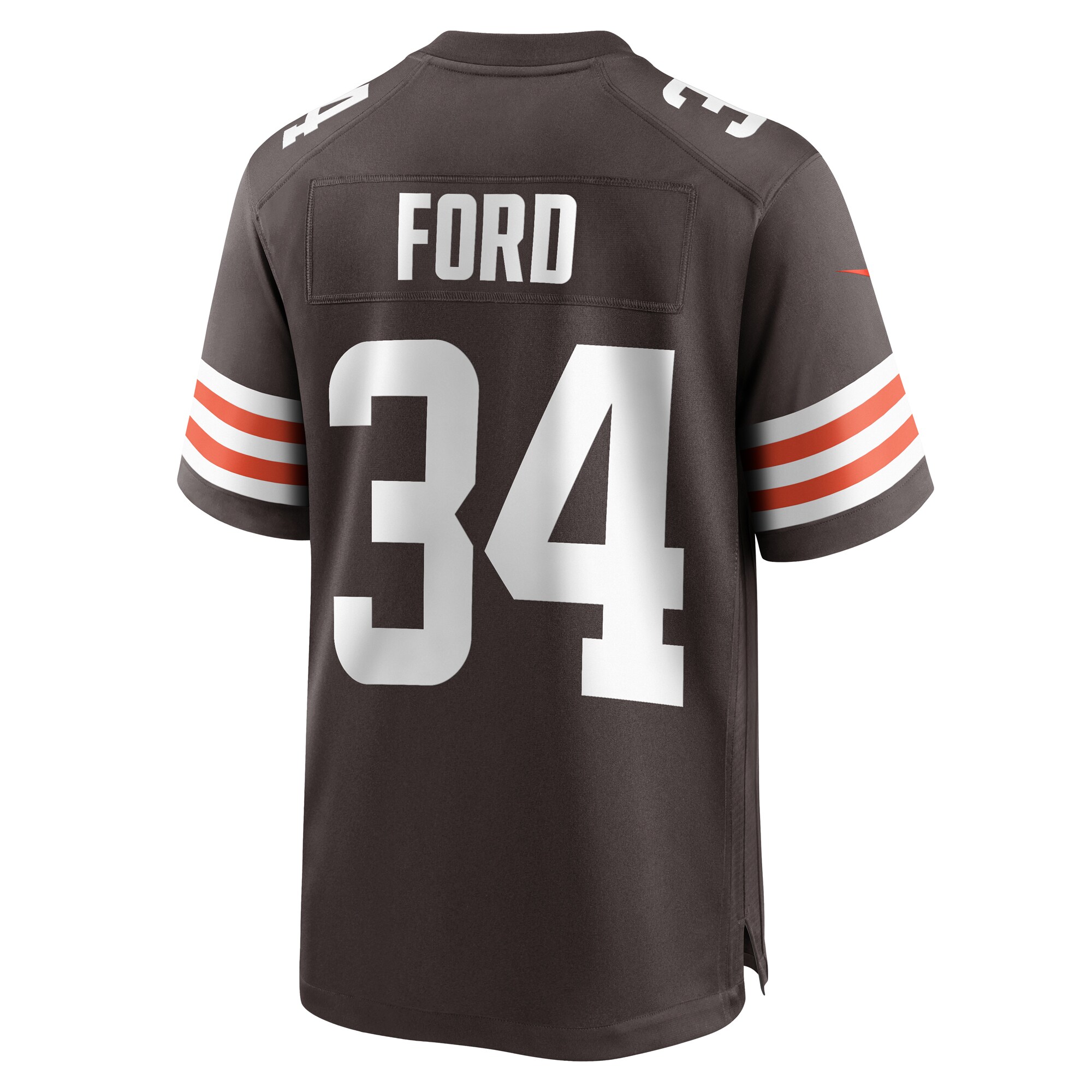 Jerome Ford Cleveland Browns Game Player Jersey - Brown