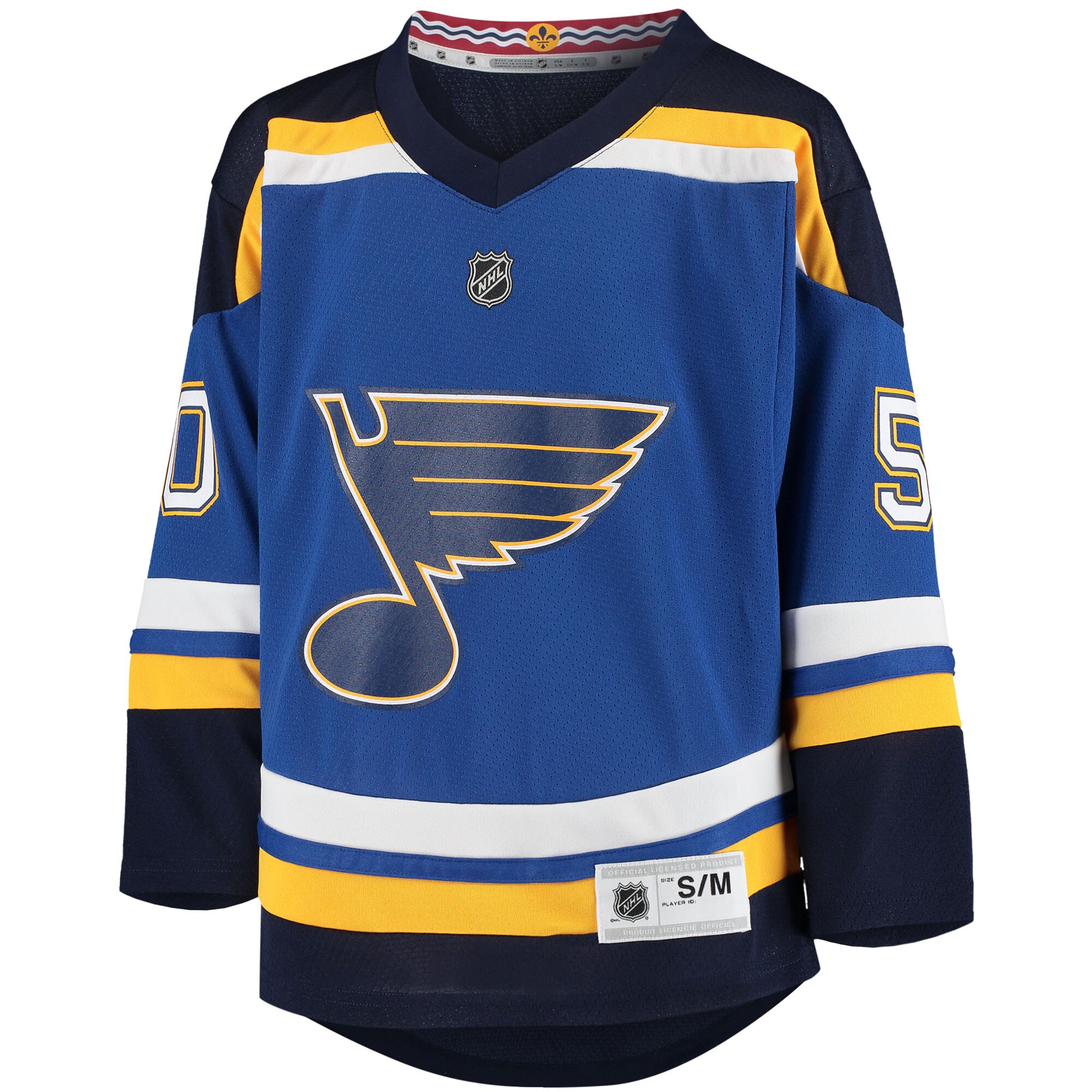 Binnington St.Louis Blues Youth Home Replica Player Jersey - Blue
