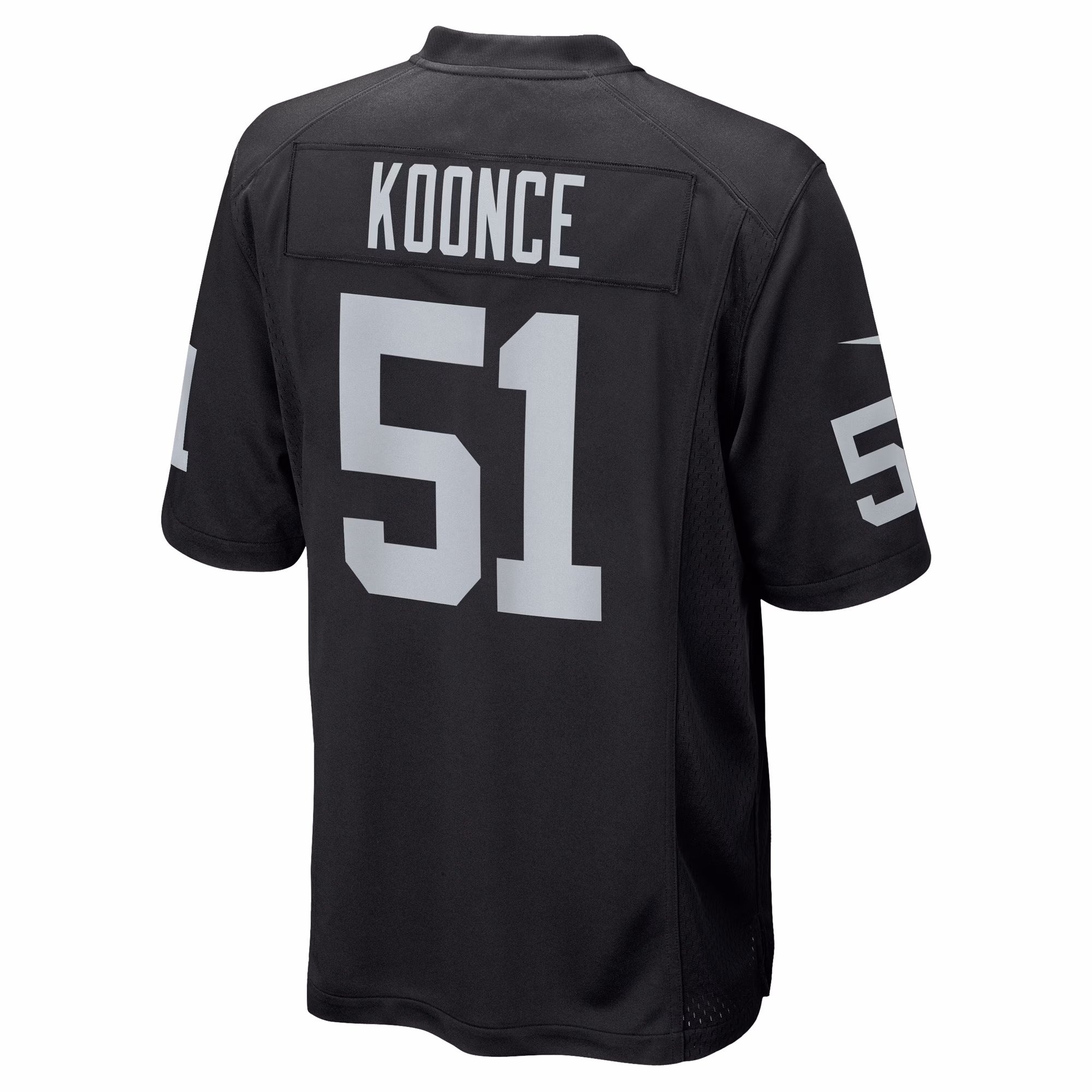 Malcolm Koonce Las Vegas Raiders Game Jersey - Black