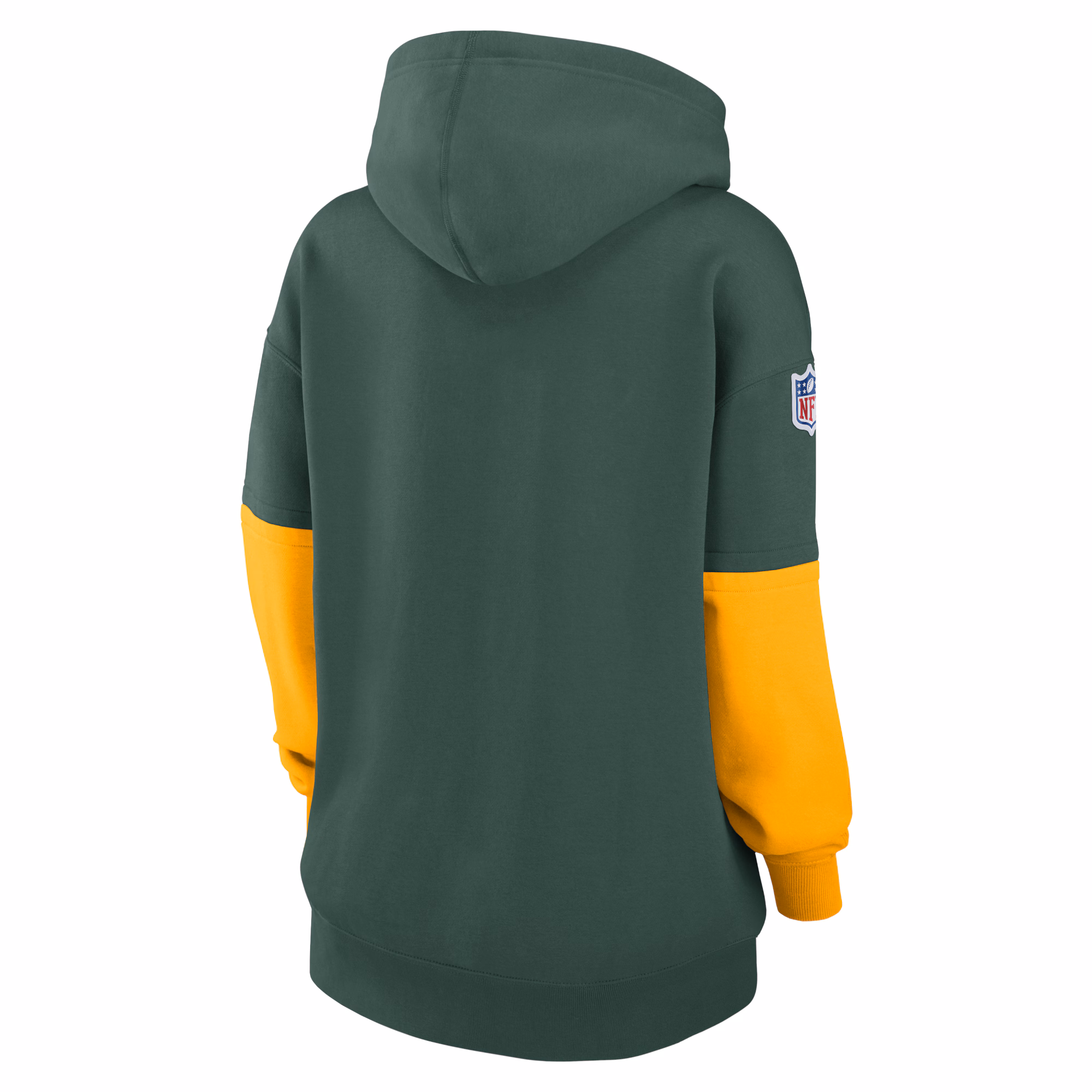 Green Bay Packers Women's 2024 Sideline Essential Fleece Pullover Hoodie - Green