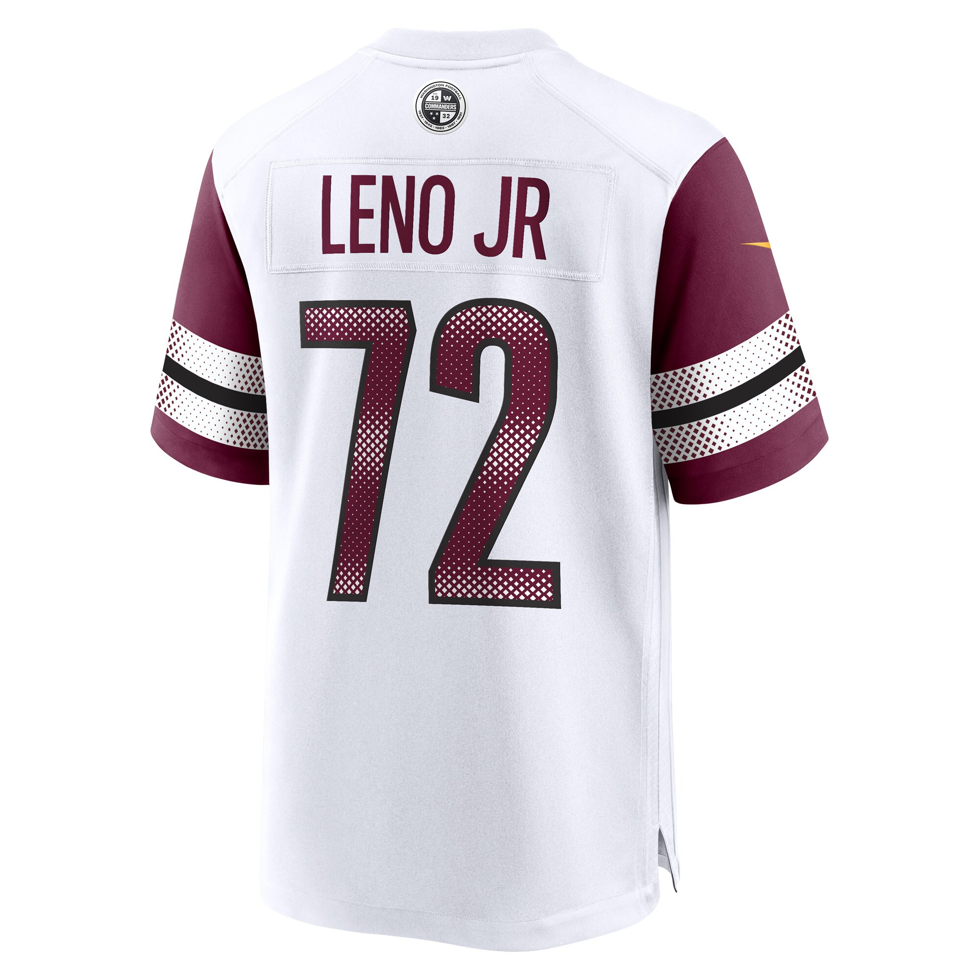 Charles Leno Jr. Washington Commanders  Away Game Player Jersey - White