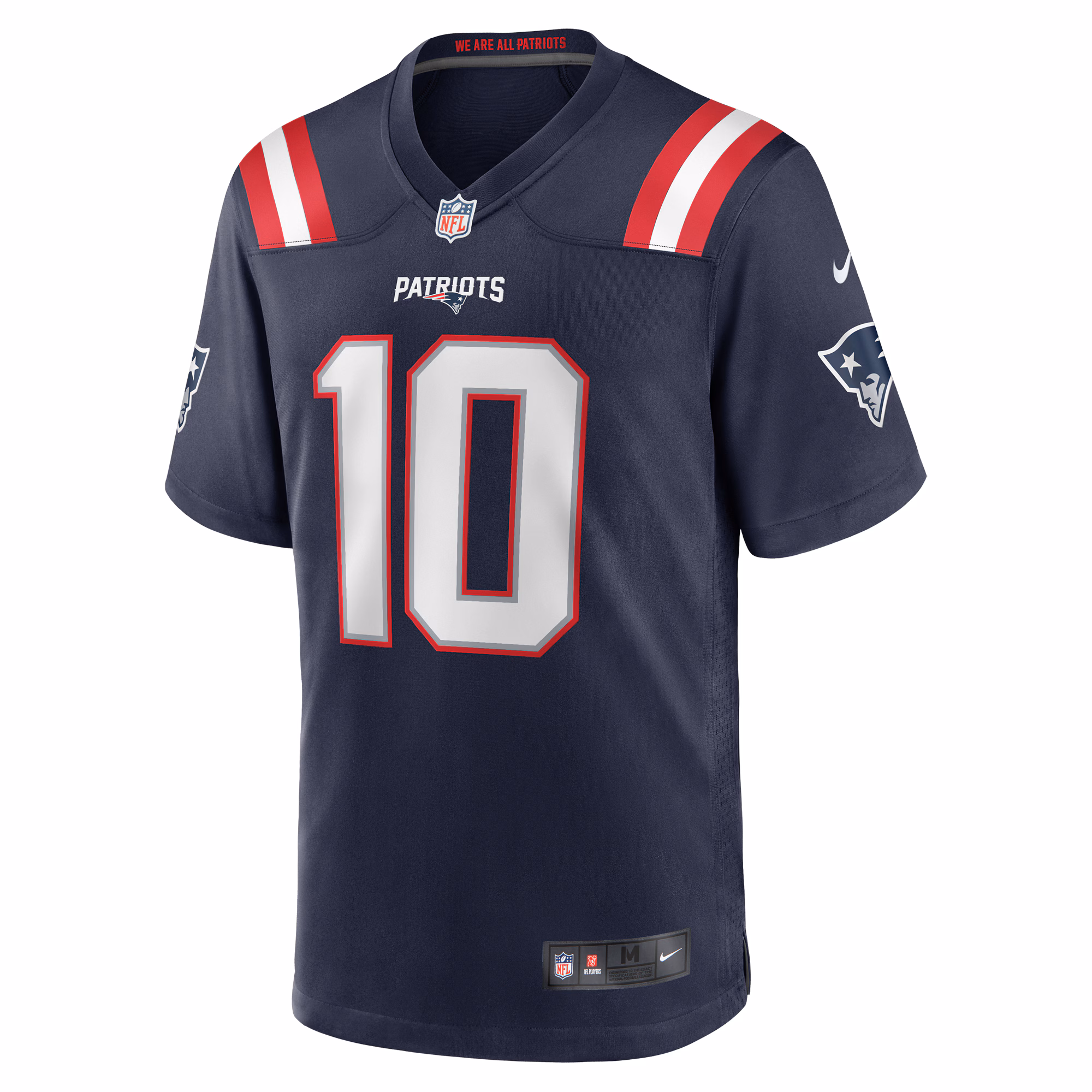 Drake Maye New England Patriots 2024 NFL Draft First Round Pick Player Game Jersey - White