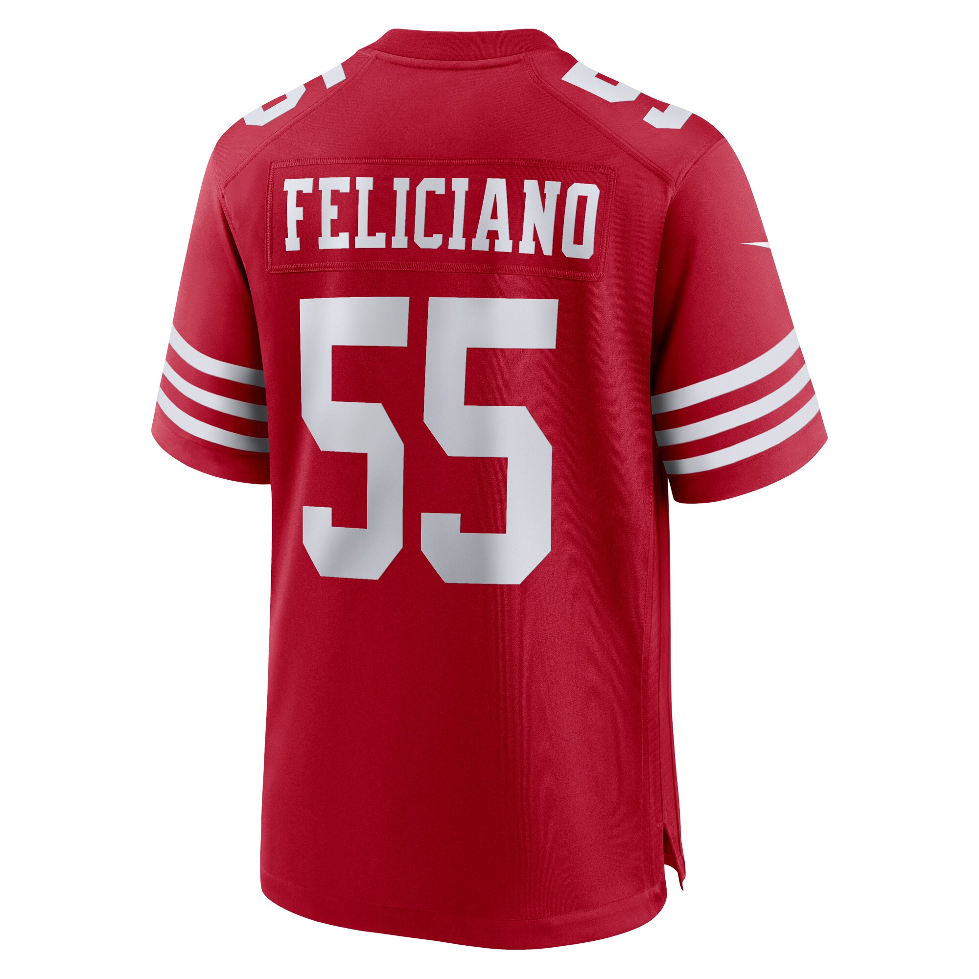 Jon Feliciano San Francisco 49ers  Game Player Jersey - Scarlet
