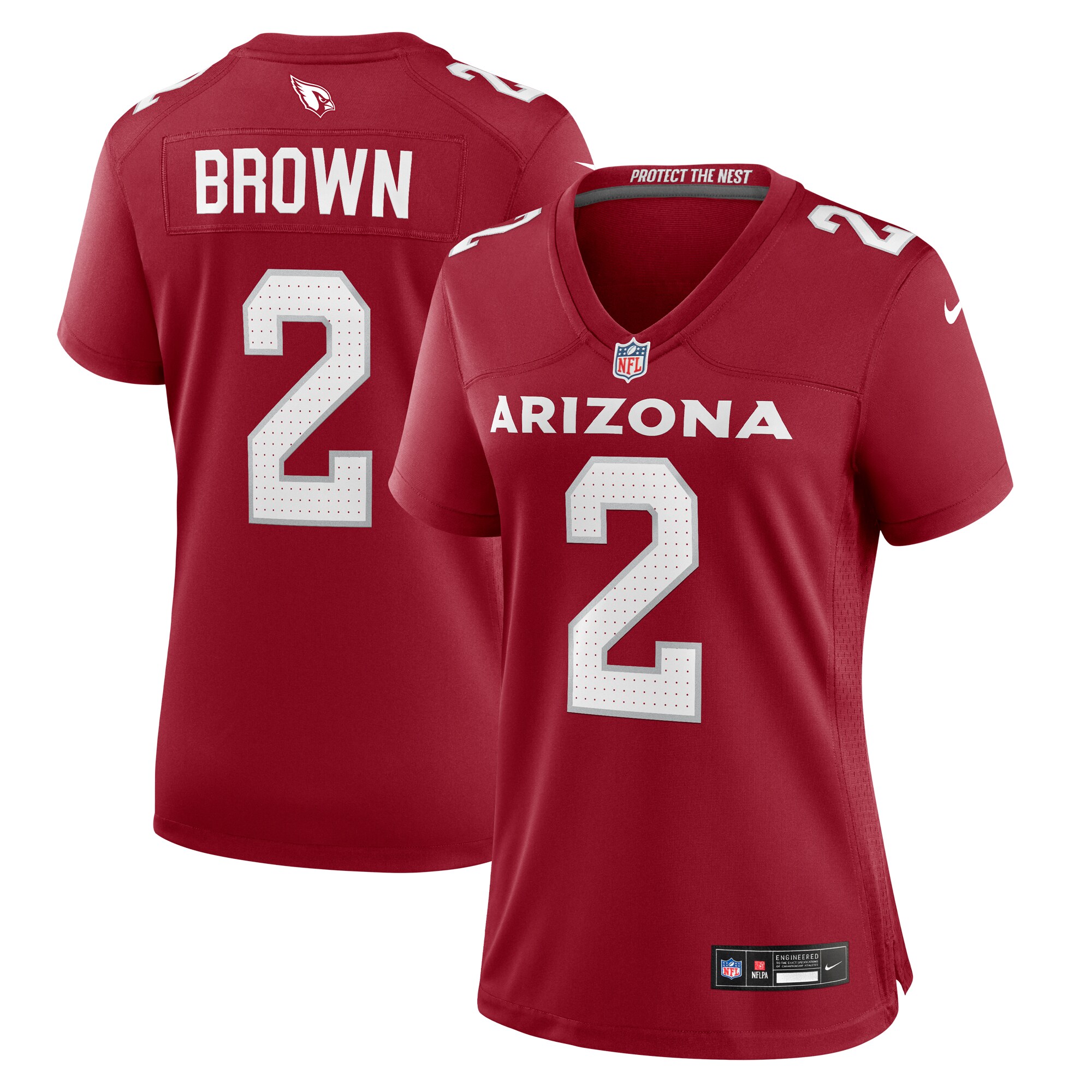 Marquise Brown Arizona Cardinals  Women's Home Game Jersey - Cardinal