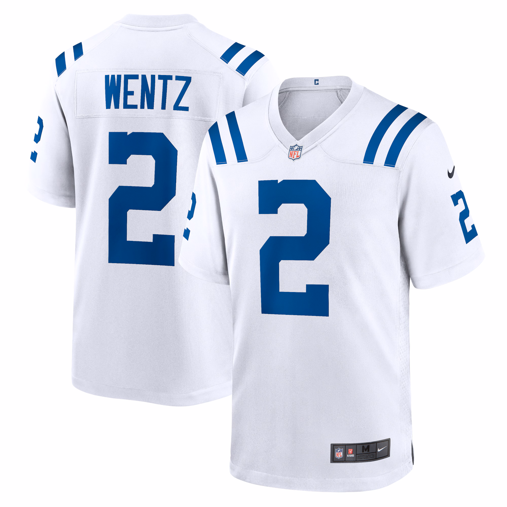 Men's Carson Wentz Royal Indianapolis Colts Alternate Game Jersey