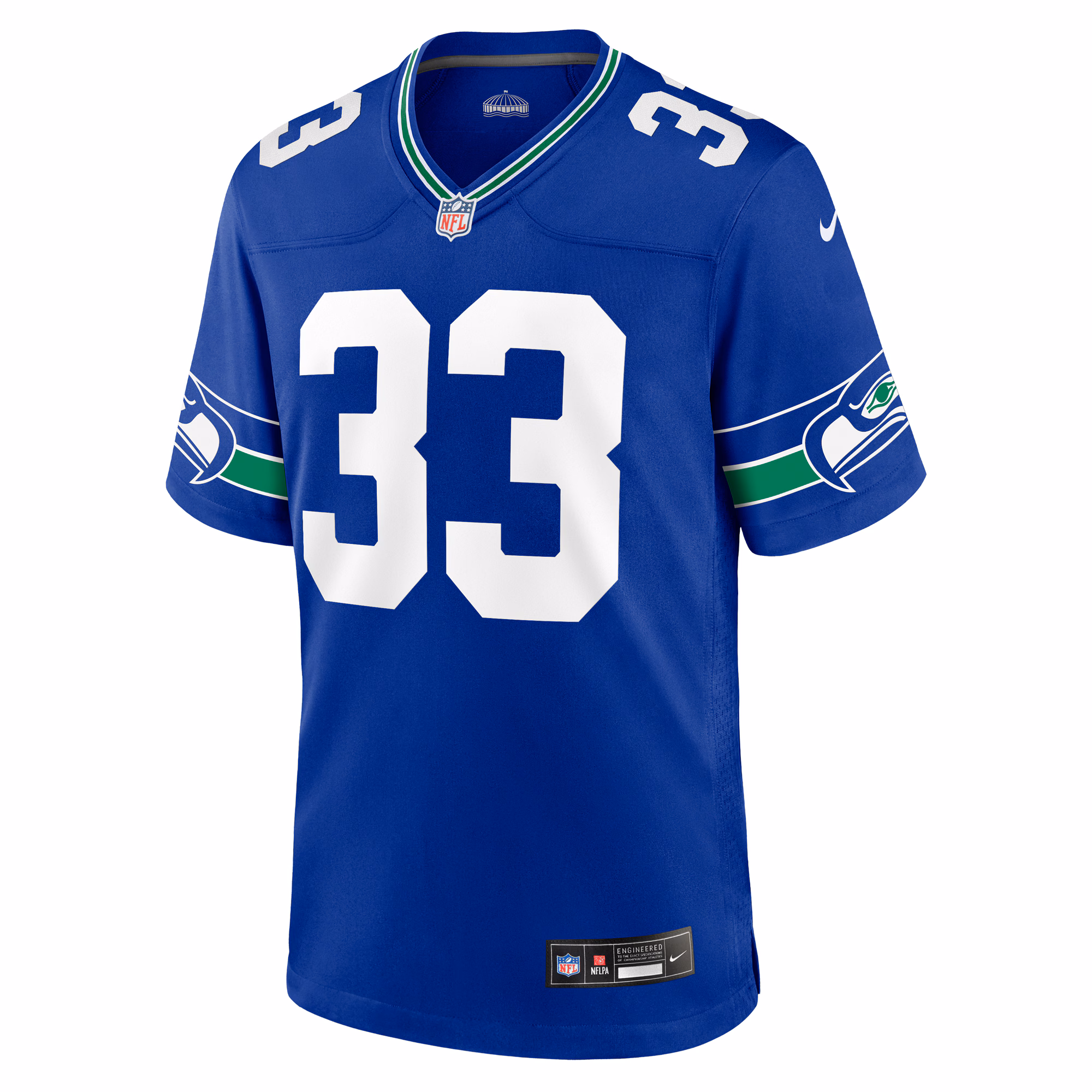 Jamal Adams Seattle Seahawks Throwback Player Game Jersey - Royal
