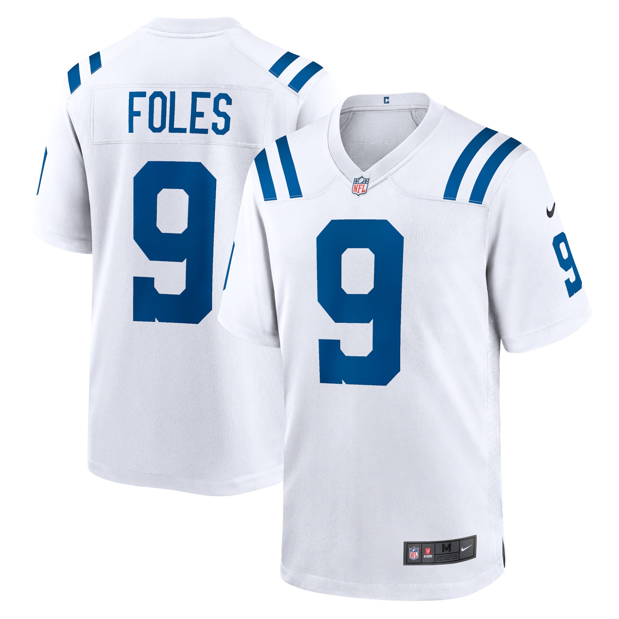 Nick Foles Indianapolis Colts  Player Game Jersey - White