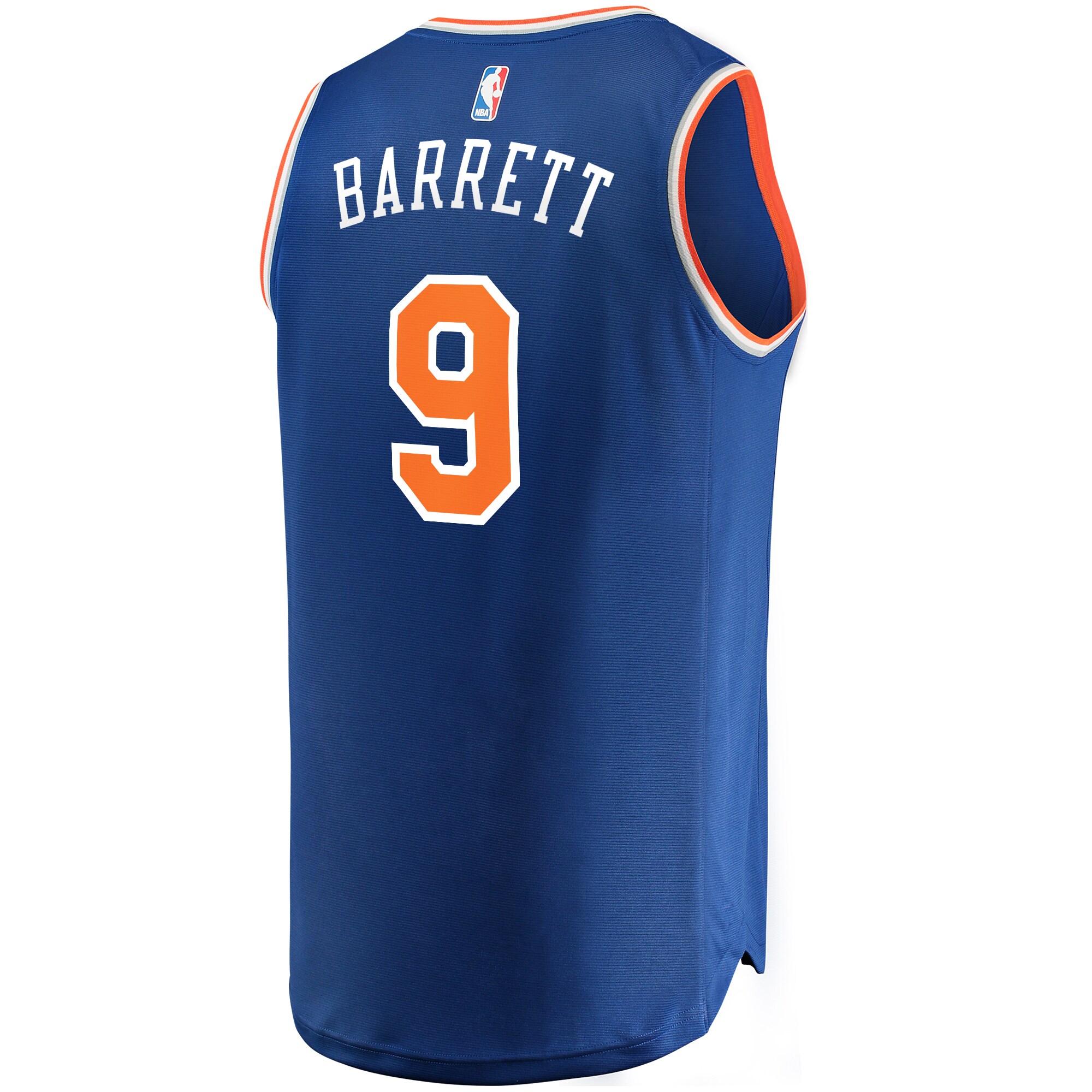RJ Barrett New York Knicks  Fast Break Replica Jersey Royal - Icon Edition