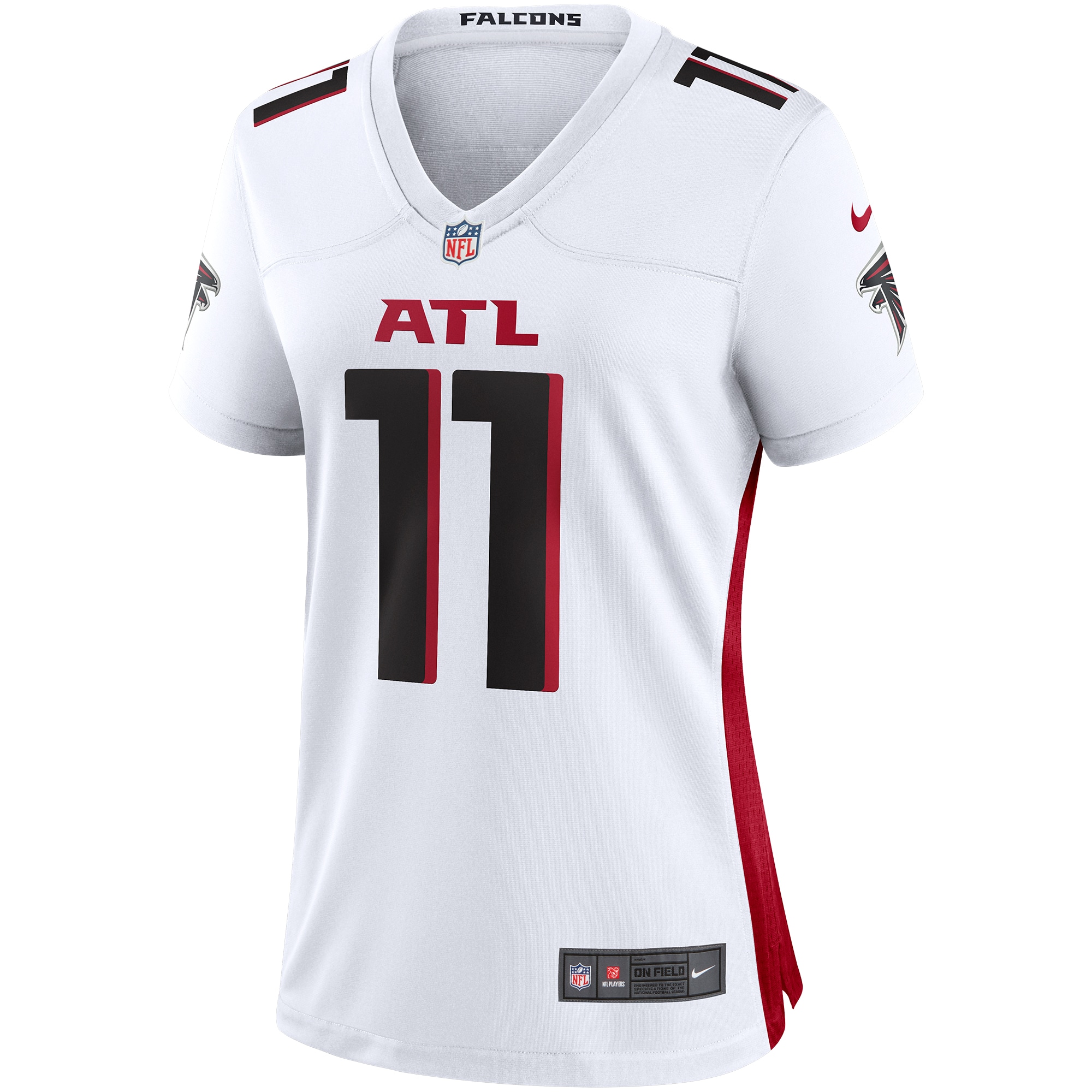 Julio Jones Atlanta Falcons  Women's Player Game Jersey - White