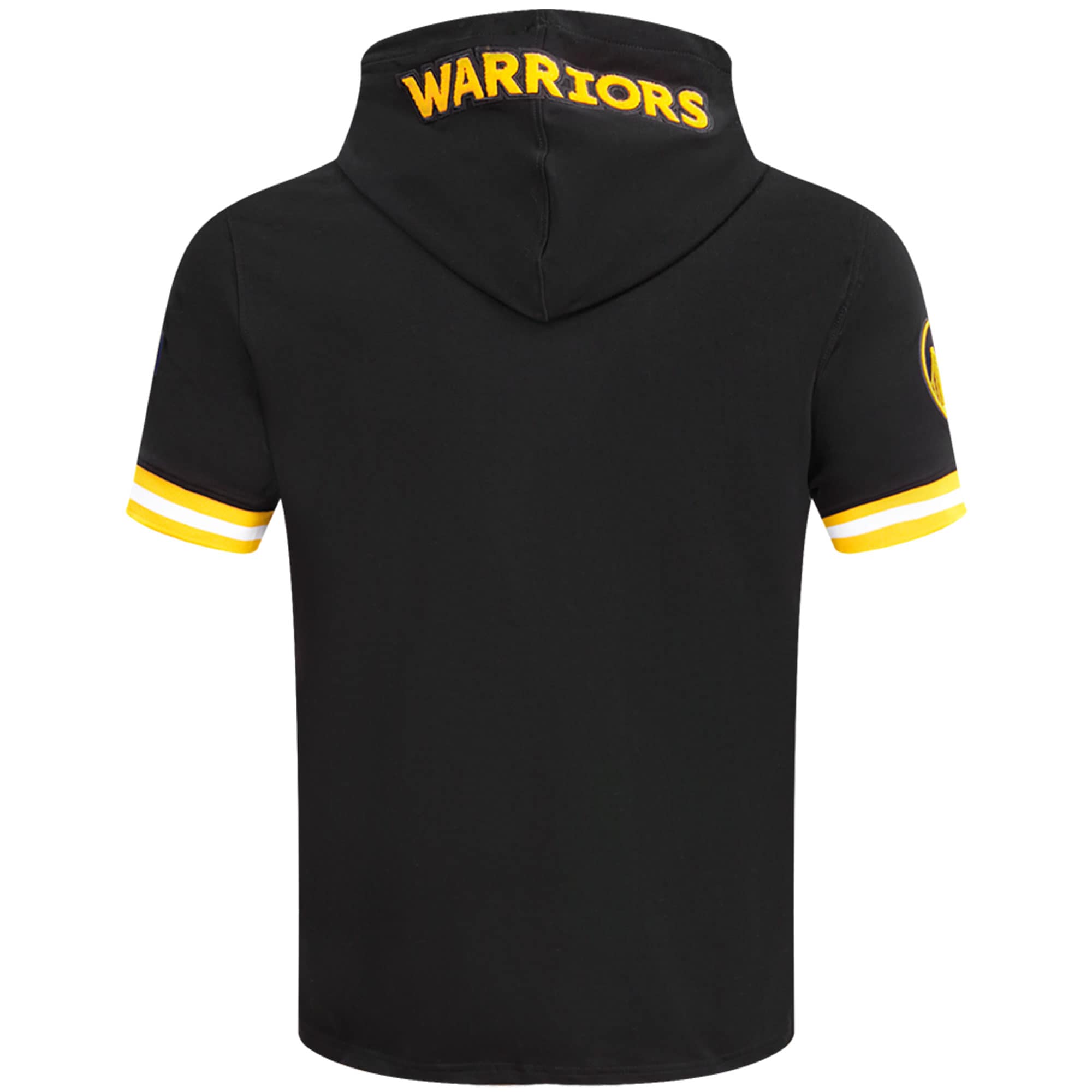 Men's Golden State Warriors Stephen Curry Pro Standard Black 2023/24 City Edition Name & Number Short Sleeve Pullover Hoodie