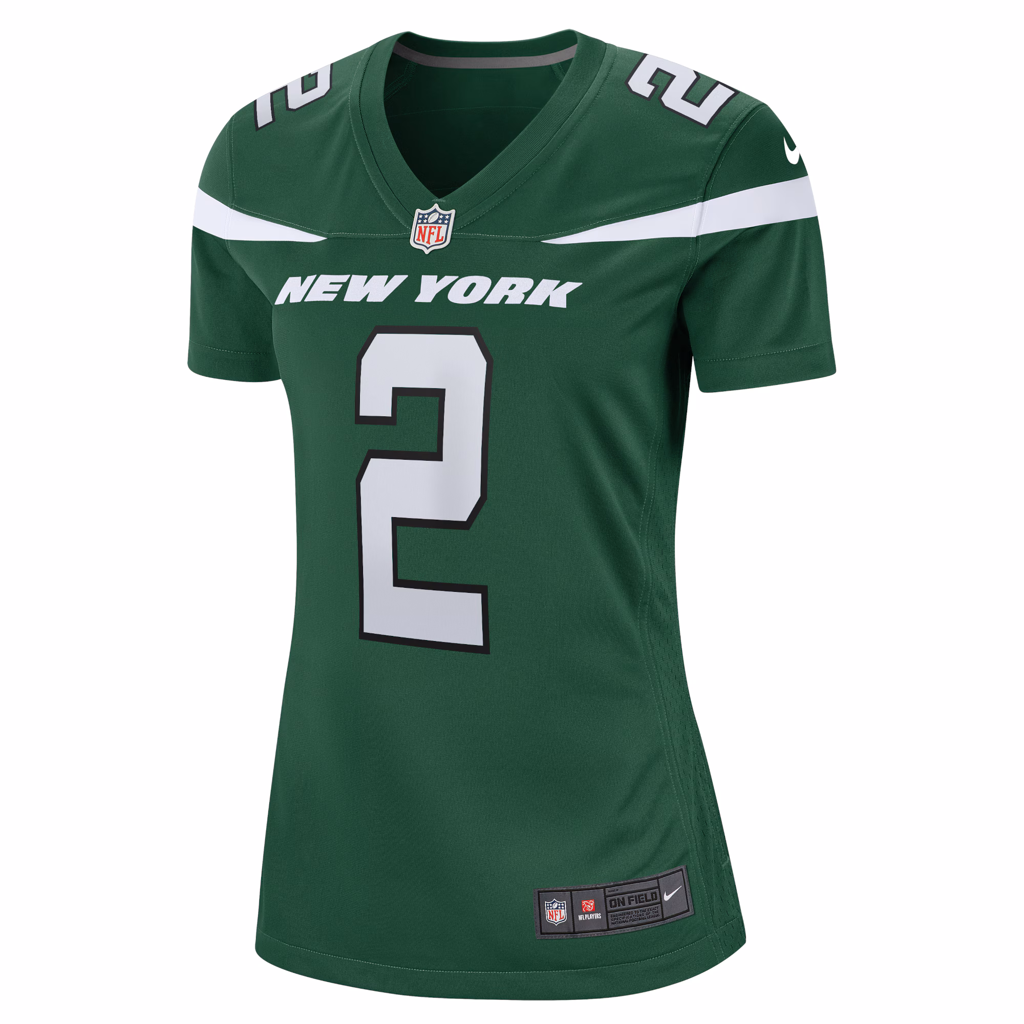 Zach Wilson New York Jets Women's Player Jersey - Green