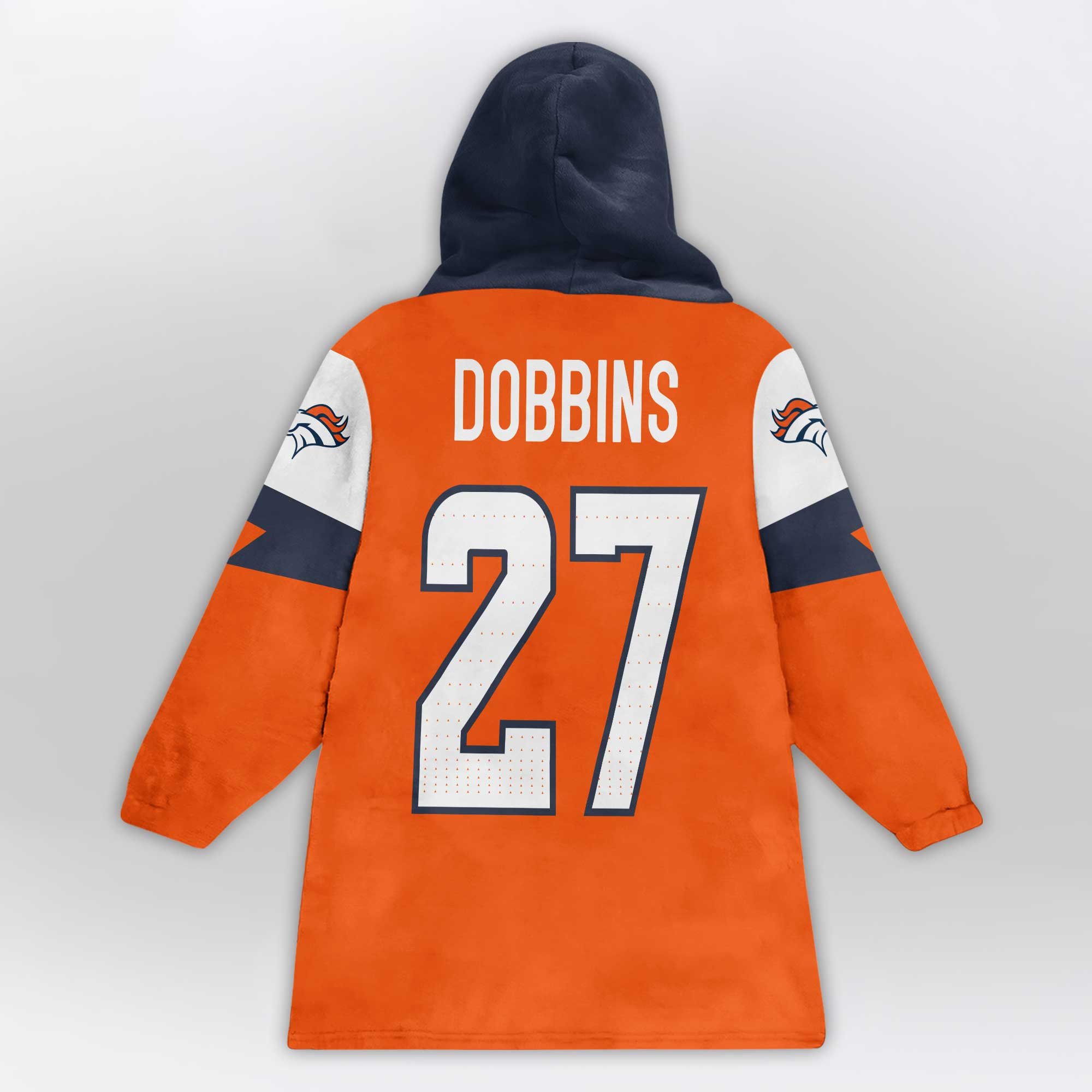 Kid J.K.D 27 Denver Football Unisex Blanket Hoodie