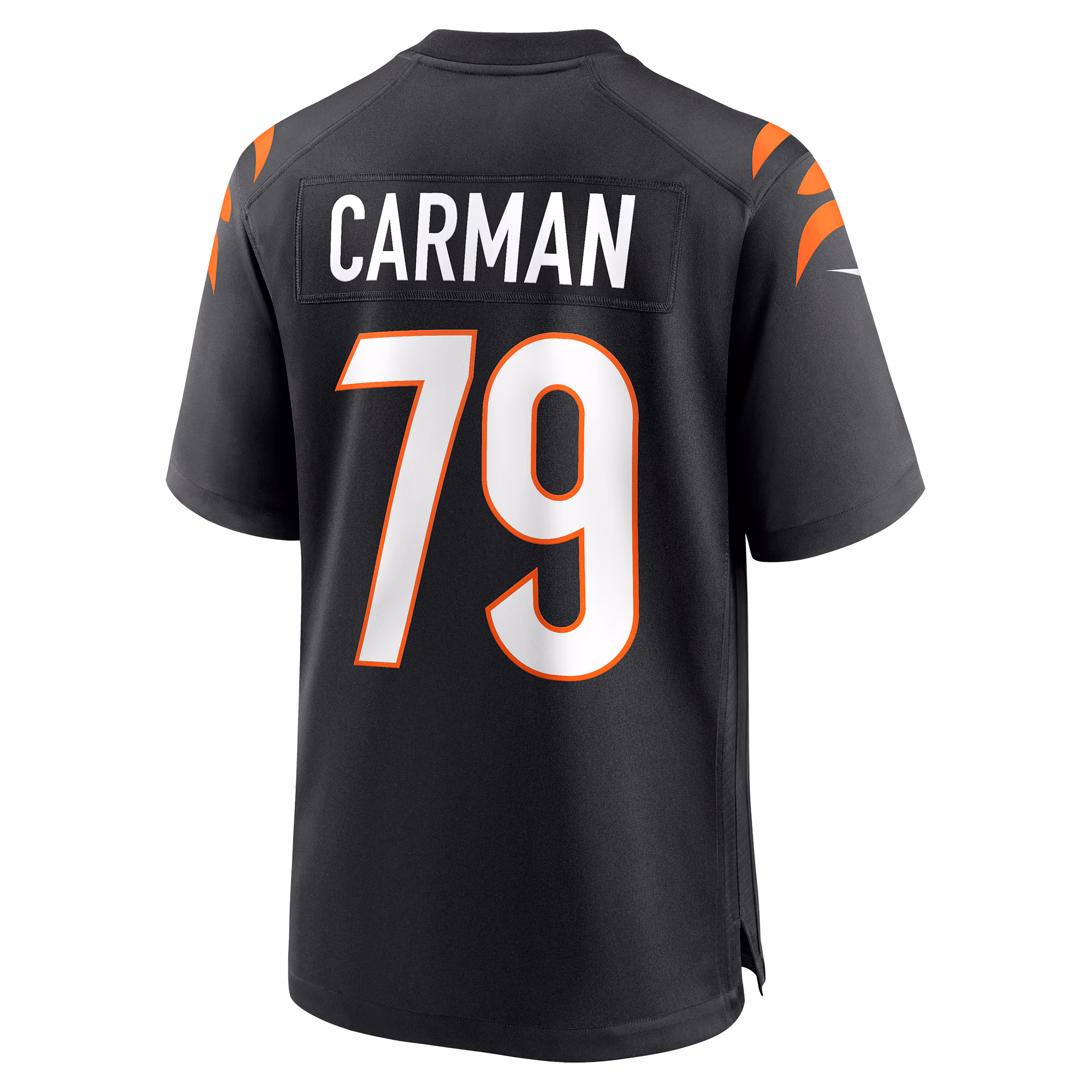 Jackson Carman Cincinnati Bengals Game Jersey - Black