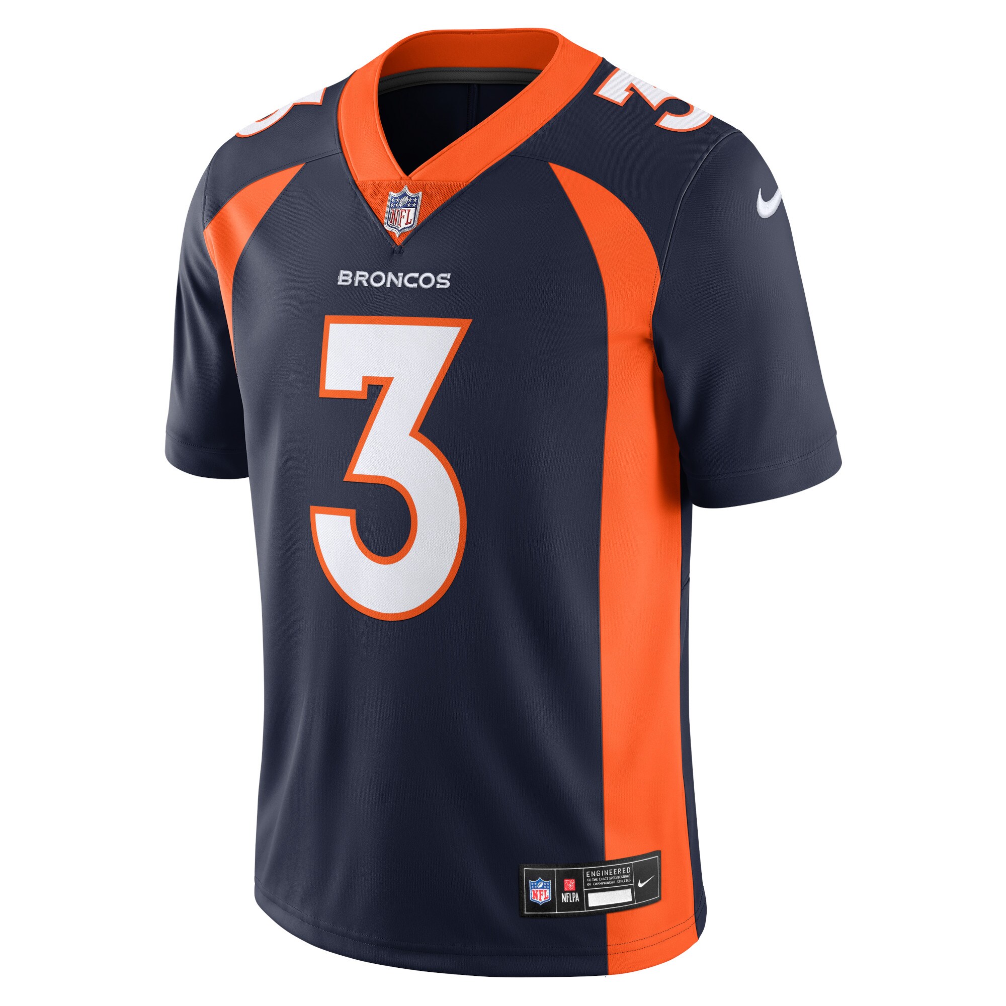 Russell Wilson Denver Broncos  Vapor Untouchable Limited Jersey - Navy