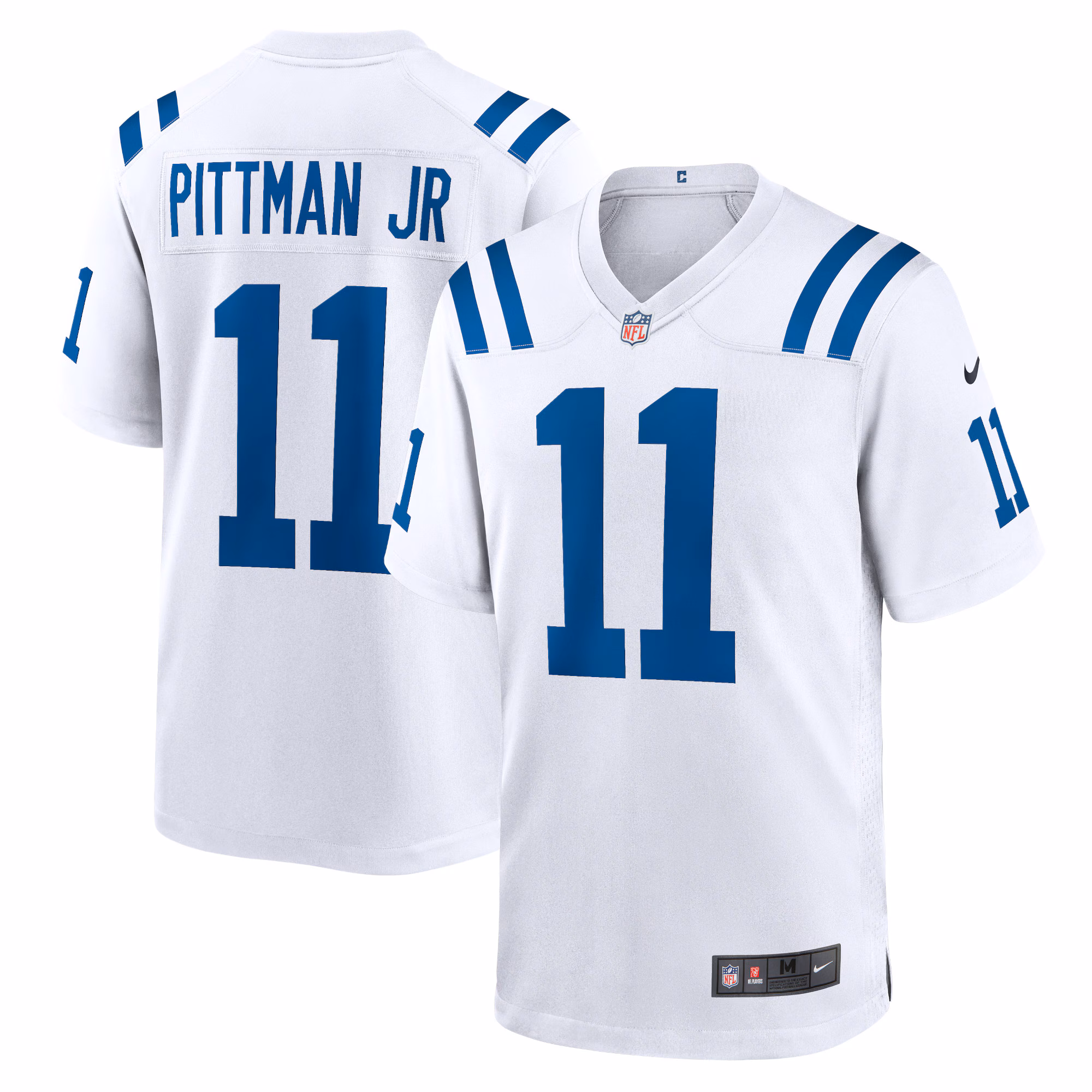 Michael Pittman Jr. Indianapolis Colts Game Jersey - White
